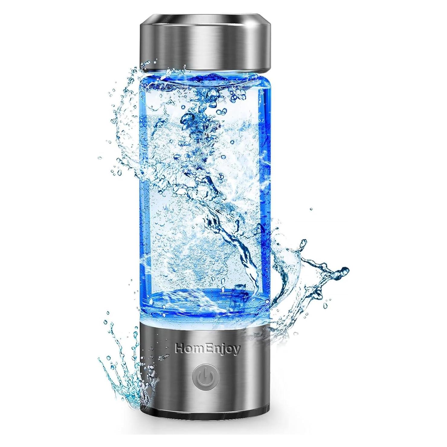 Botella de Agua de Hidrógeno HomEnjoy 414ml Portátil Recargable