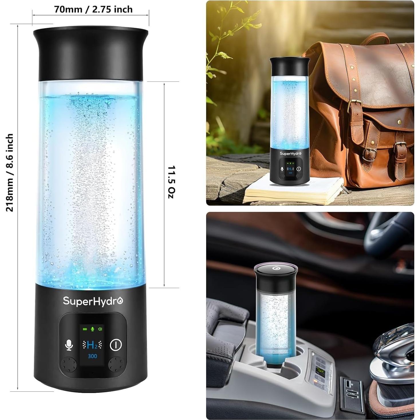 Generador de Agua de Hidrógeno Superhydro CJ168 - 6000+ PPB