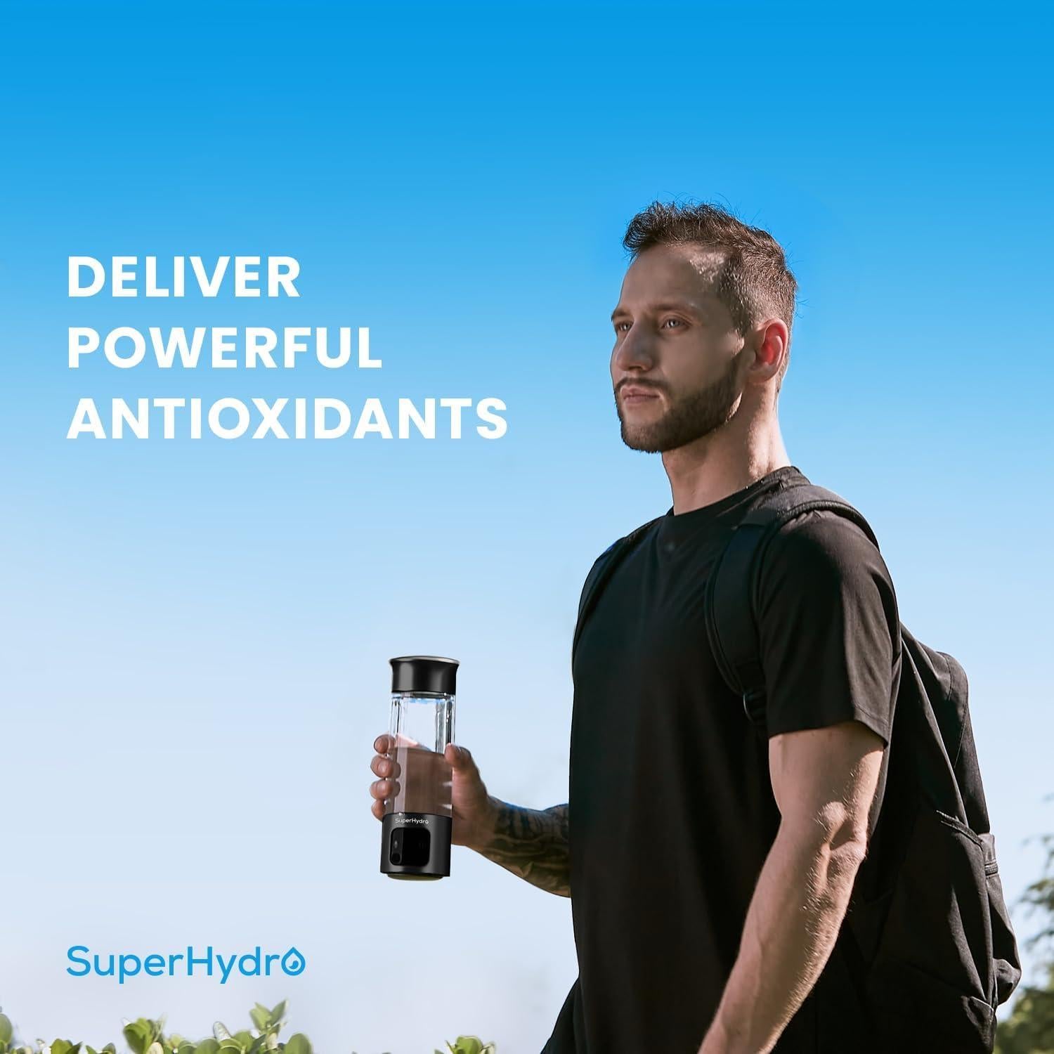 Generador de Agua de Hidrógeno Superhydro CJ168 - 6000+ PPB