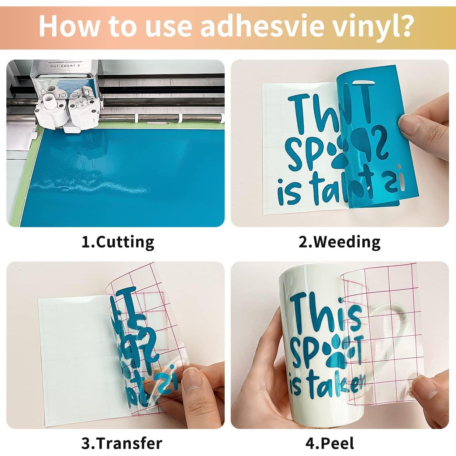 Vinilo Autoadhesivo Permanente Prime Vinyl 25 Hojas 30.48x30.48cm