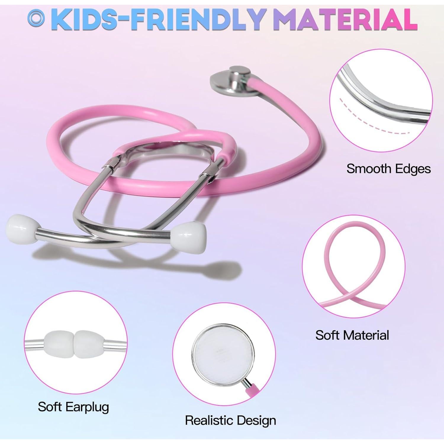 Set de Estetoscopios para Niños Phobby - 10 Piezas Educativas