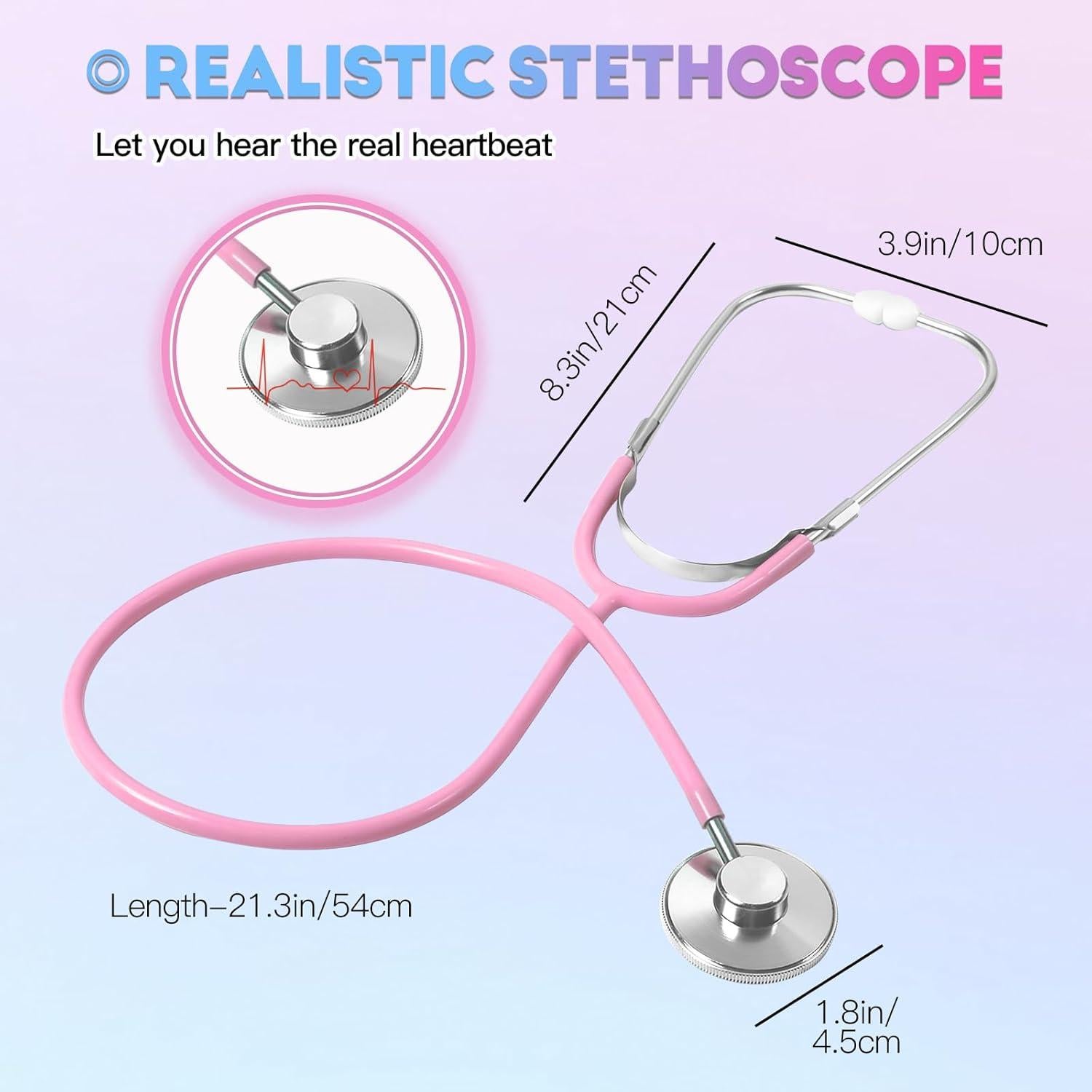 Set de Estetoscopios para Niños Phobby - 10 Piezas Educativas