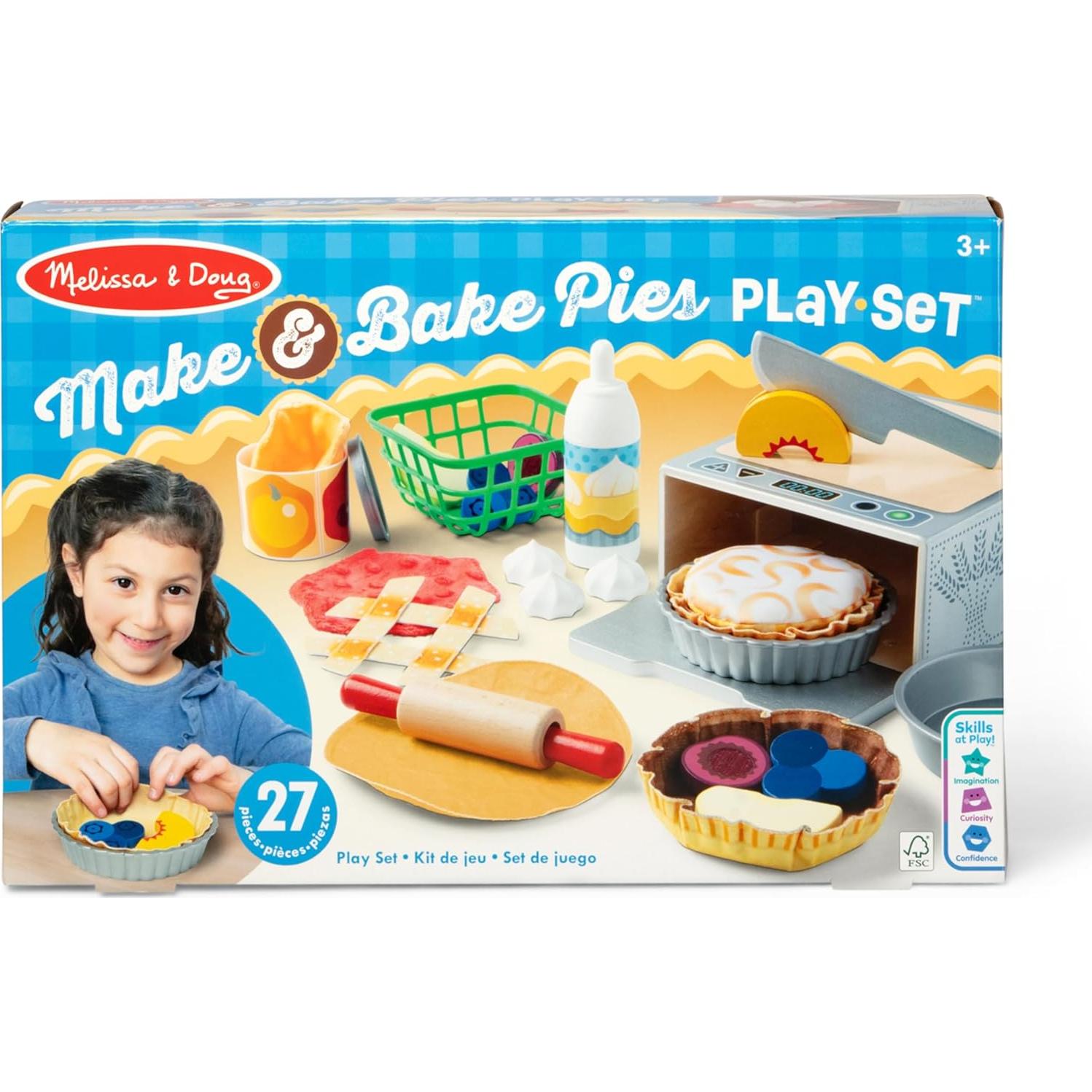 Juego de Comida Melissa & Doug Horno de Tartas 27 Piezas