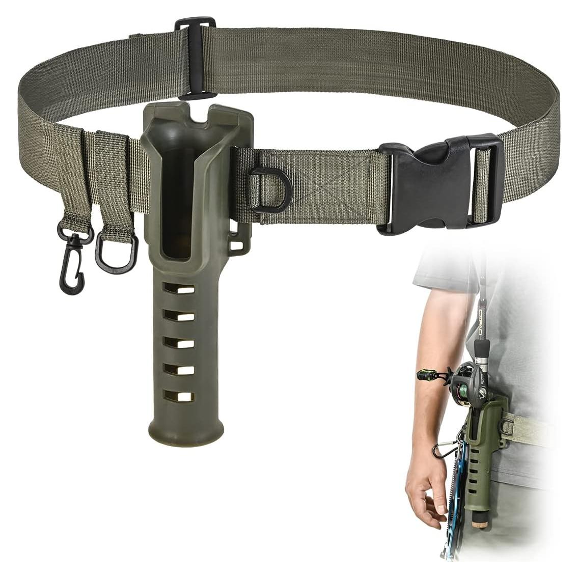 Soporte de caña de pescar CODEK 28189 cinturón ajustable