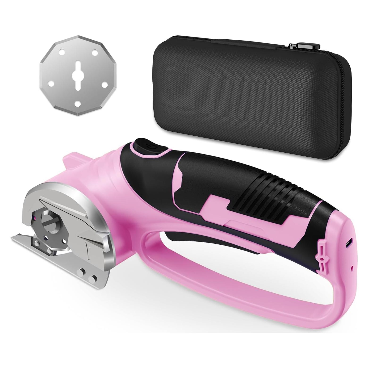 Tijeras eléctricas inalámbricas Mershca 4V con luz LED y seguridad