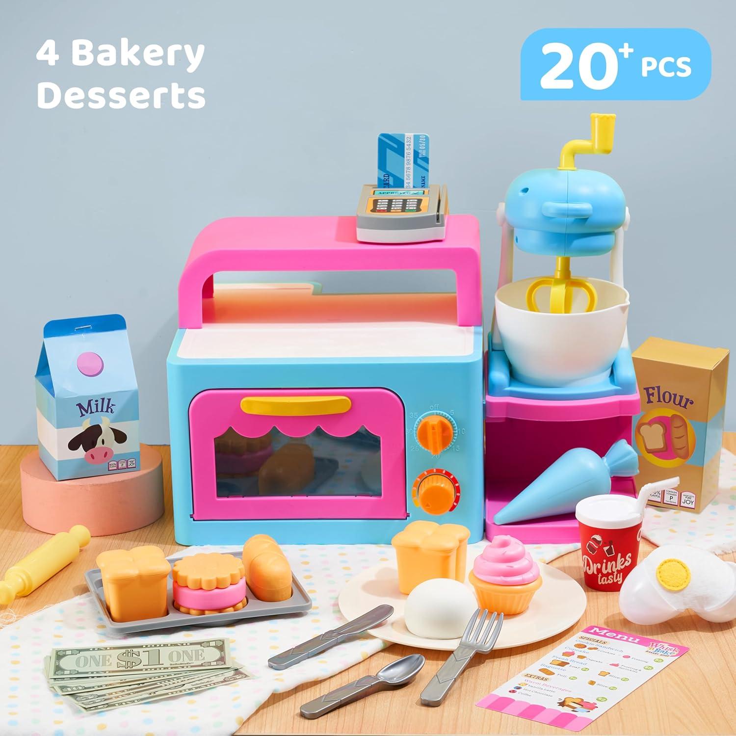 Juego de Panadería JOVA con Horno Luz y Sonido 20 Piezas