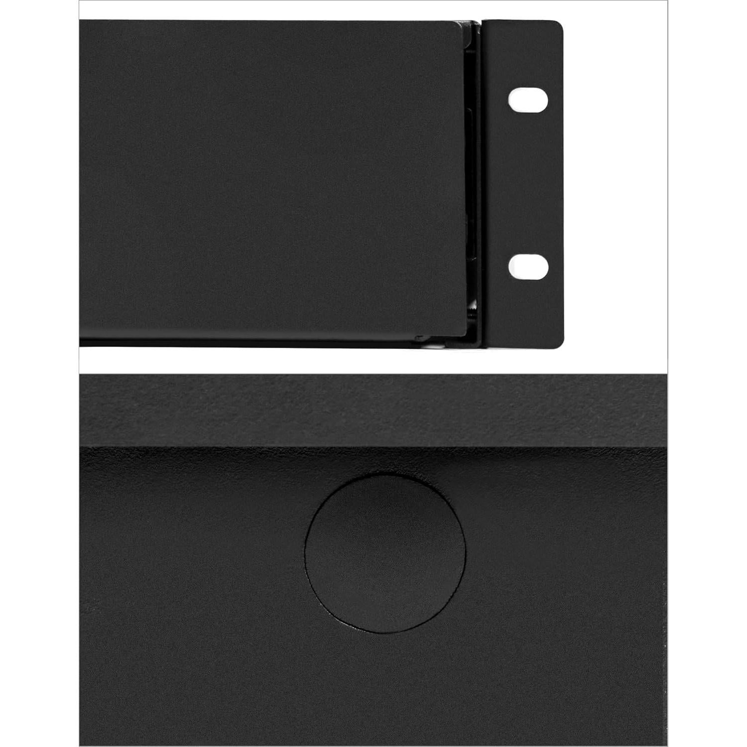 Cajón de Servidor 3U QWORK Montable en Rack Negro