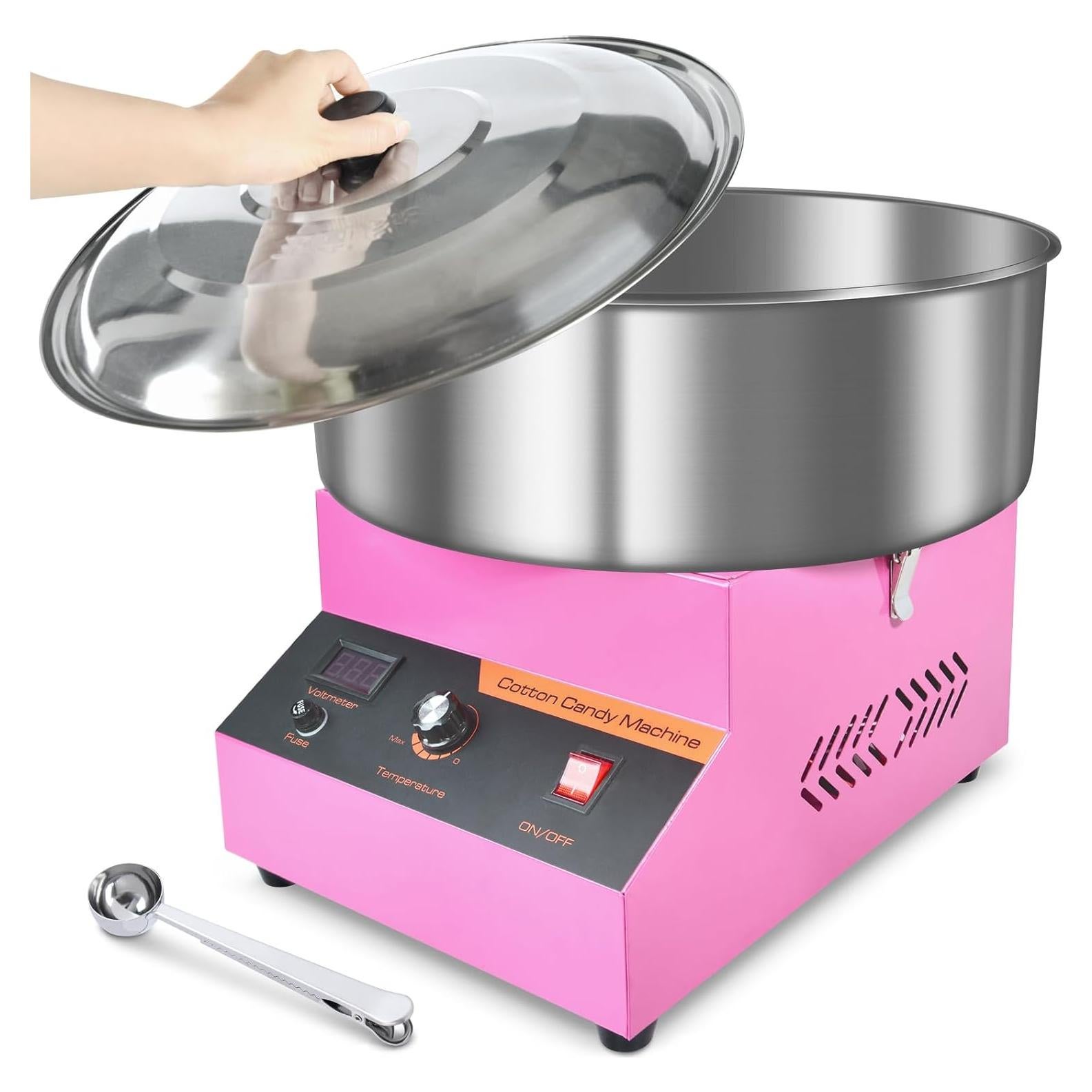 Máquina de Algodón de Azúcar AJGVQ 1000W Acero Inoxidable