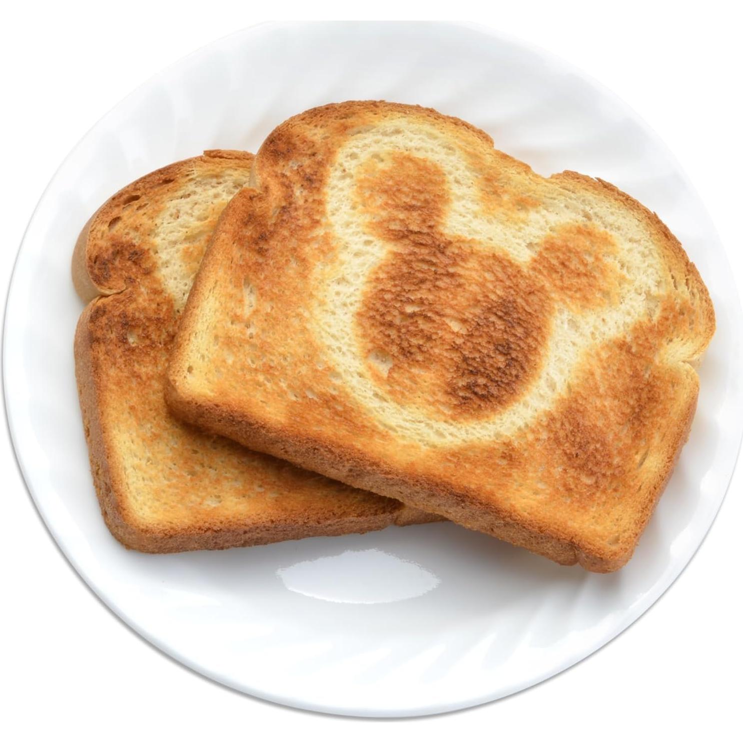 Tostadora Disney Mickey Mouse 2 Rebanadas Select Brands - Rojo/Negro