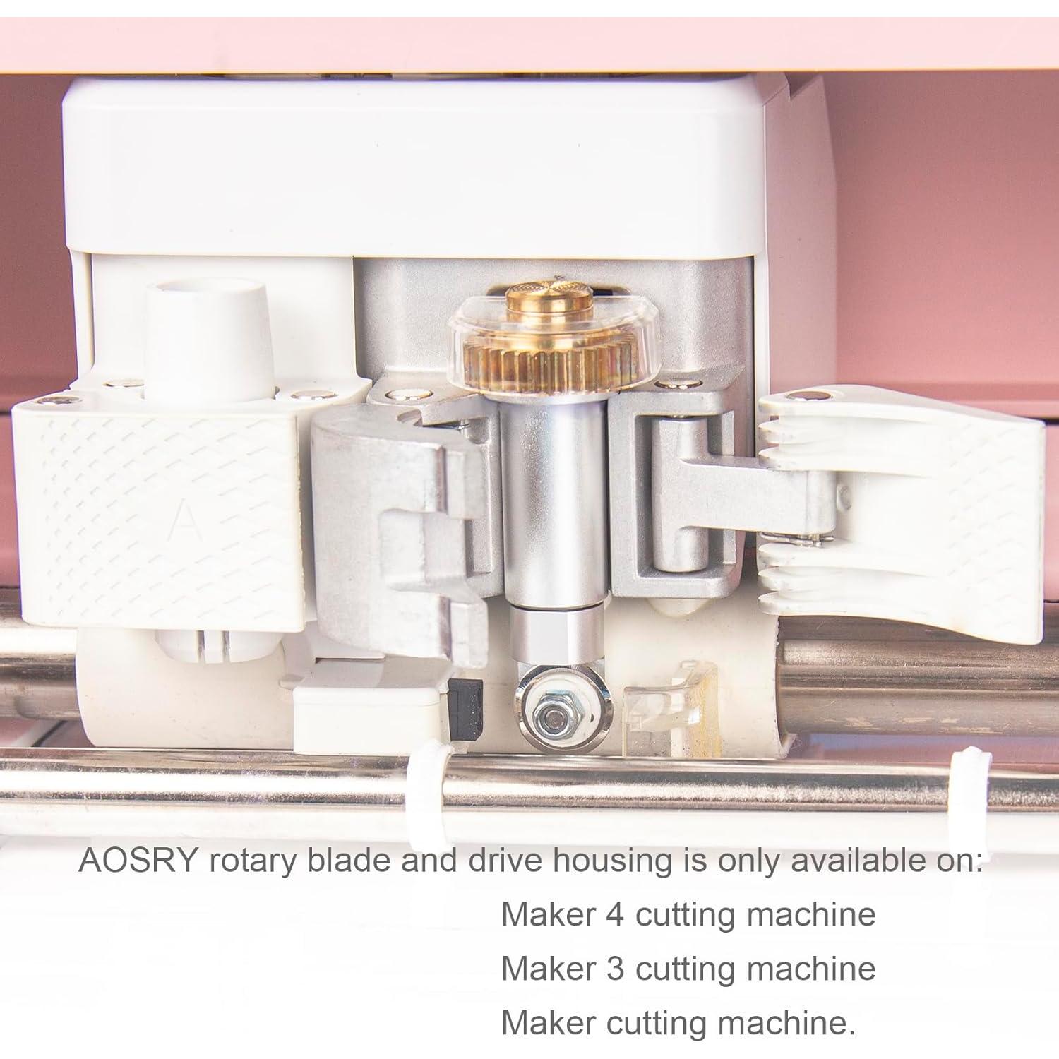 Cuchilla Rotativa Aosry para Maker 4/3 - Cortes Precisión Tela