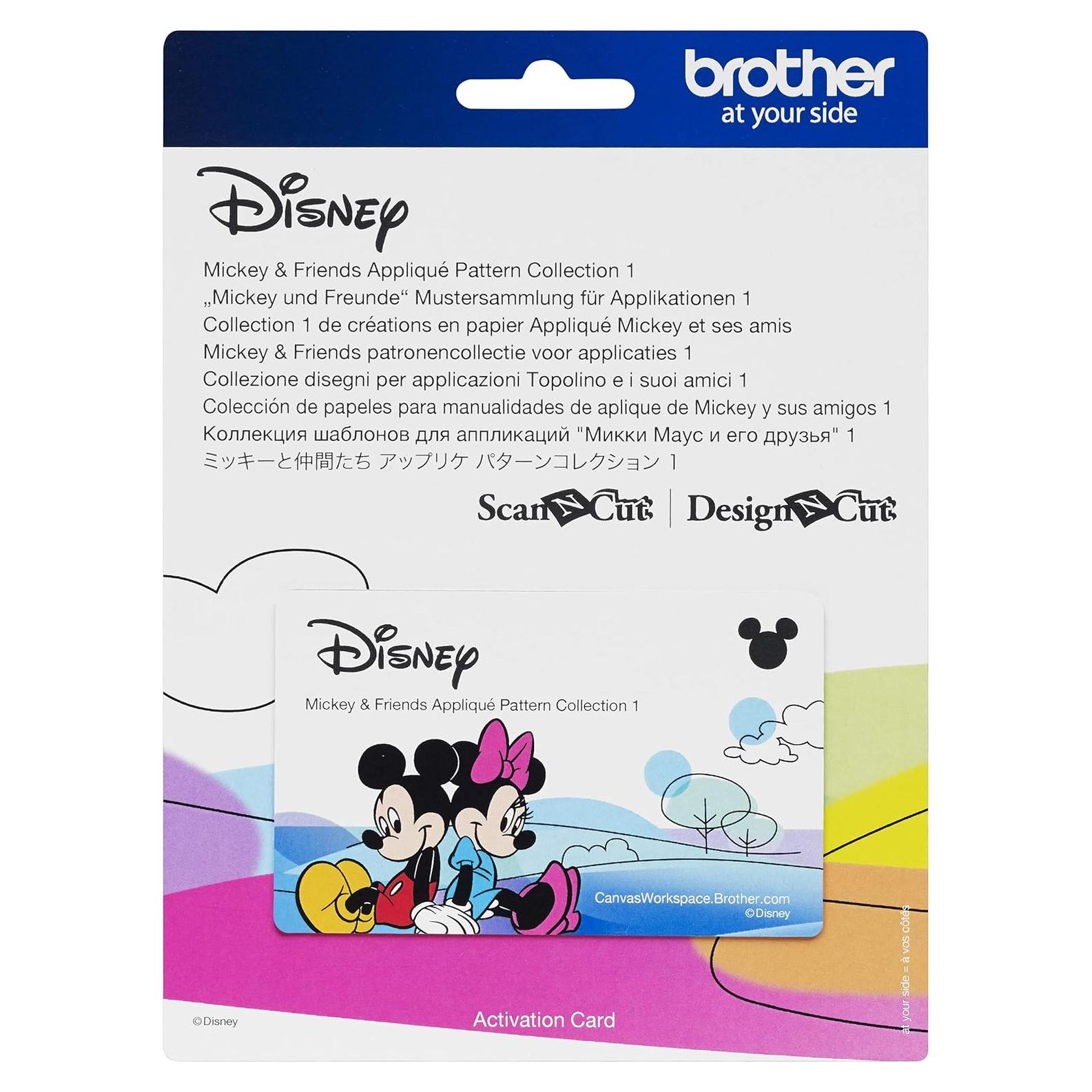Patrones de Apliques Disney Brother CADSNP03 - 33 Diseños