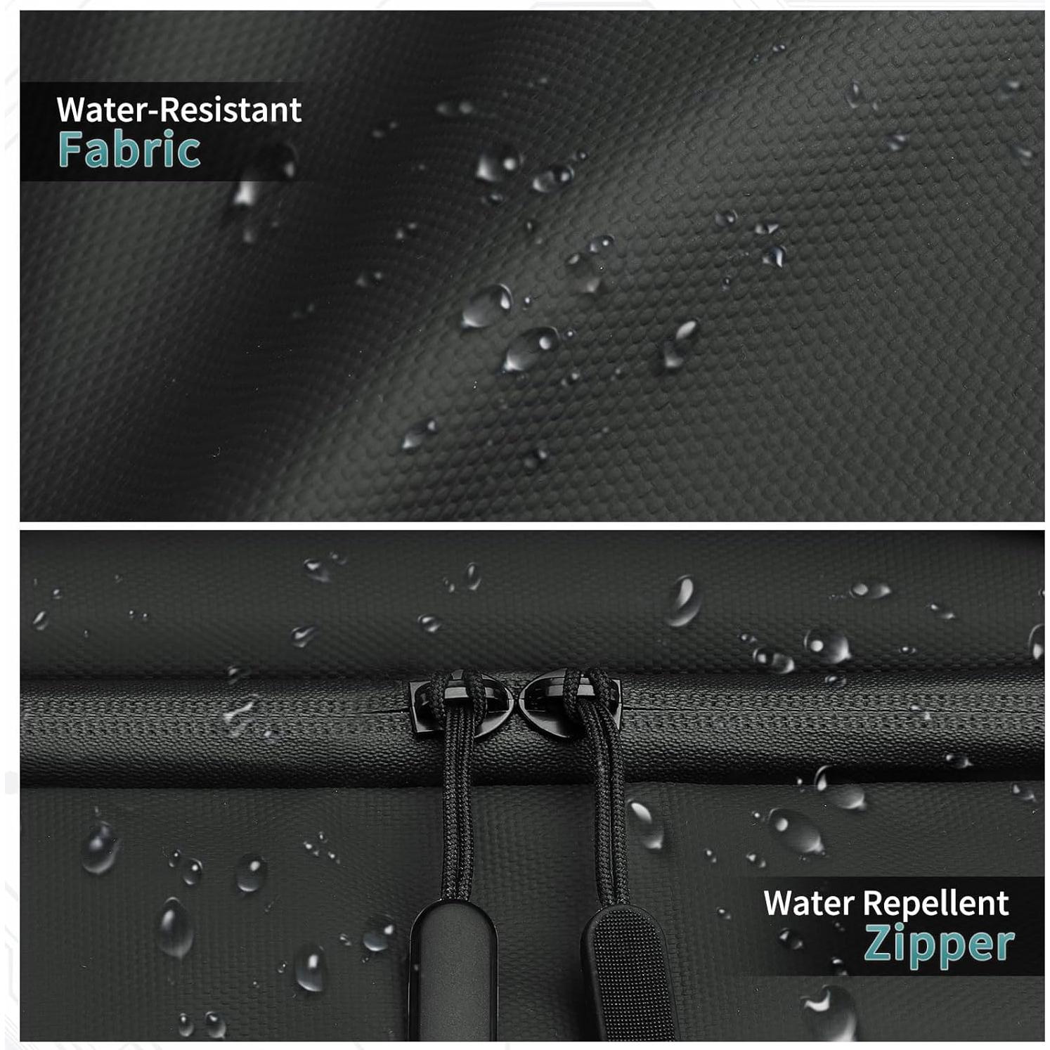 Mochila de Viaje de Negocios SUIKIHUM 16" USB C/A Negra