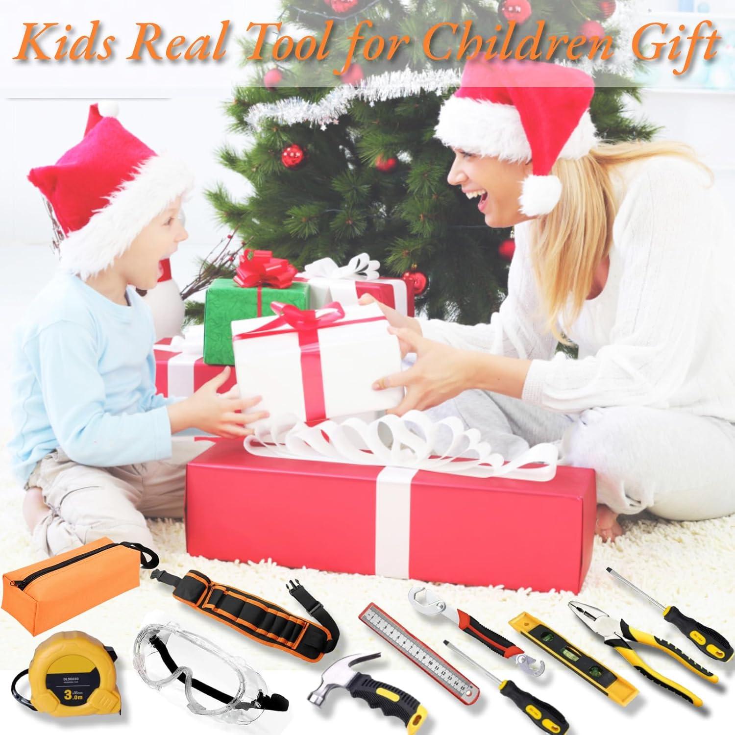 Kit de Herramientas para Niños QeeHeng 12 Piezas DIY