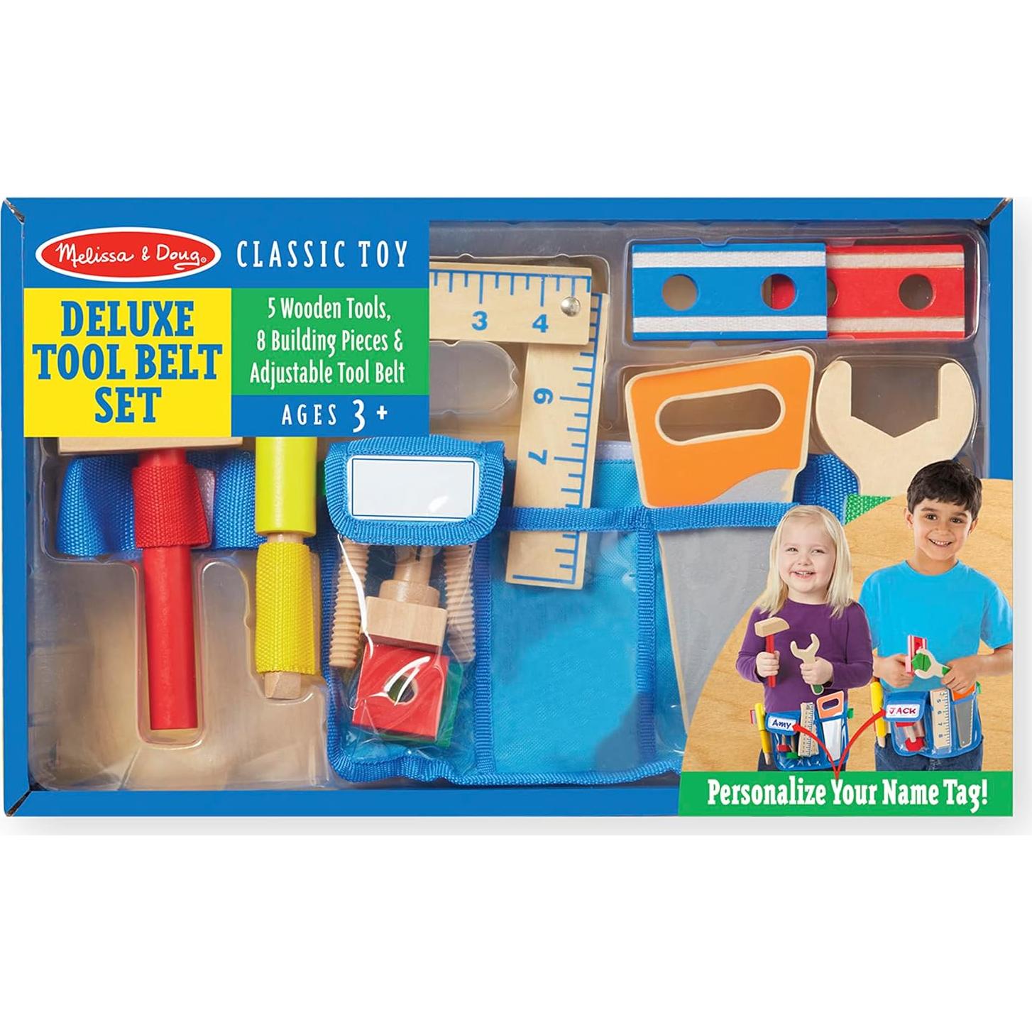 Conjunto de Cinturón de Herramientas Melissa & Doug - 8 Piezas