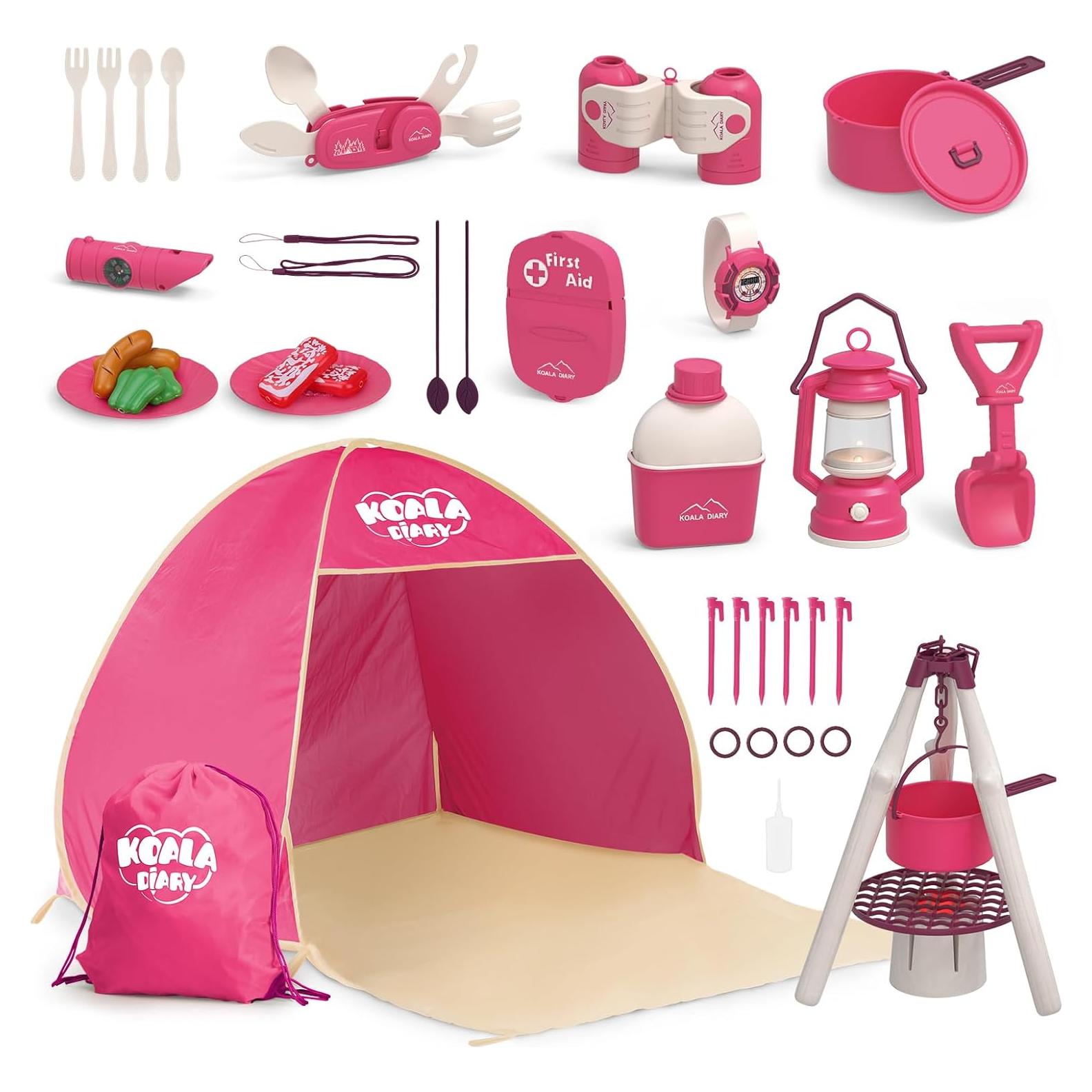 Conjunto de Juguetes de Camping KOALA DIAR - 30 Accesorios
