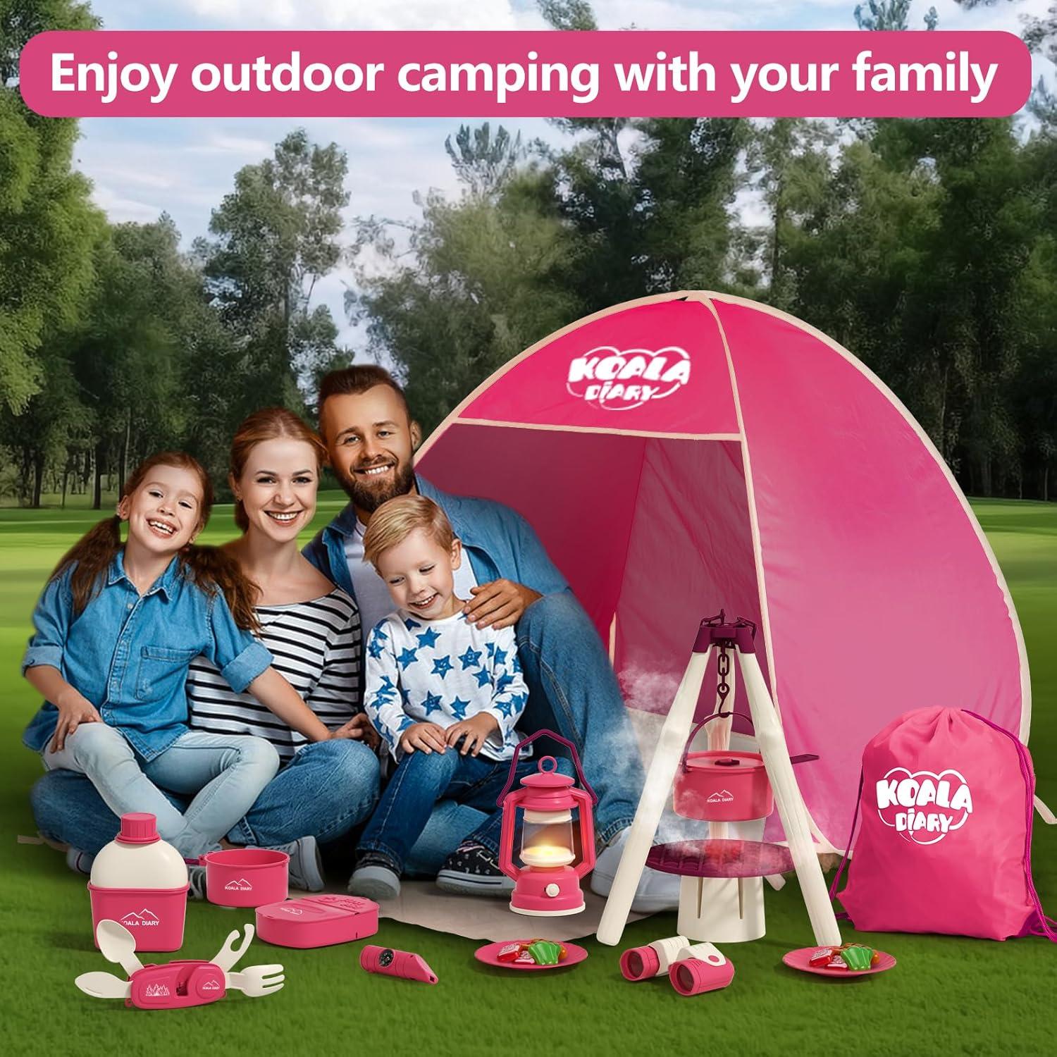 Conjunto de Juguetes de Camping KOALA DIAR - 30 Accesorios
