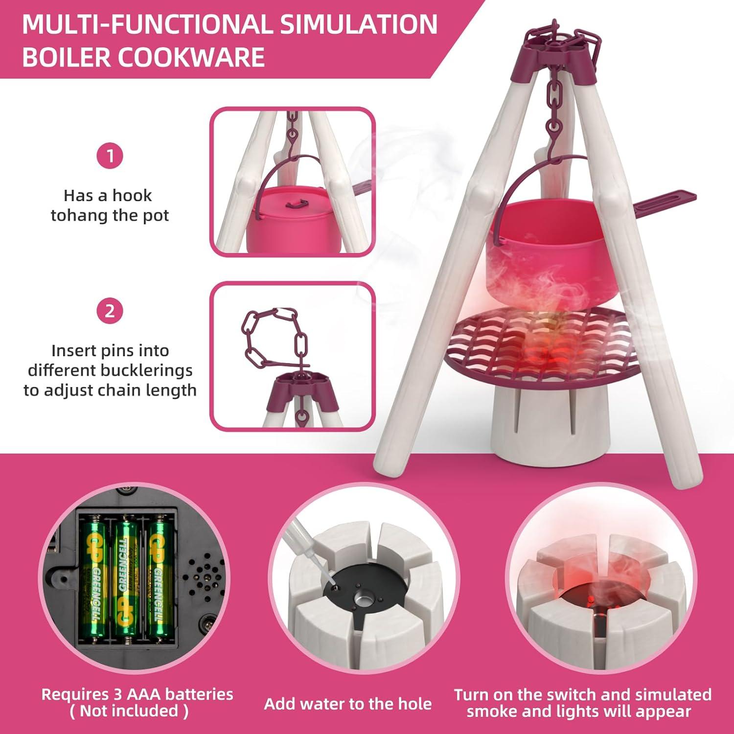 Conjunto de Juguetes de Camping KOALA DIAR - 30 Accesorios