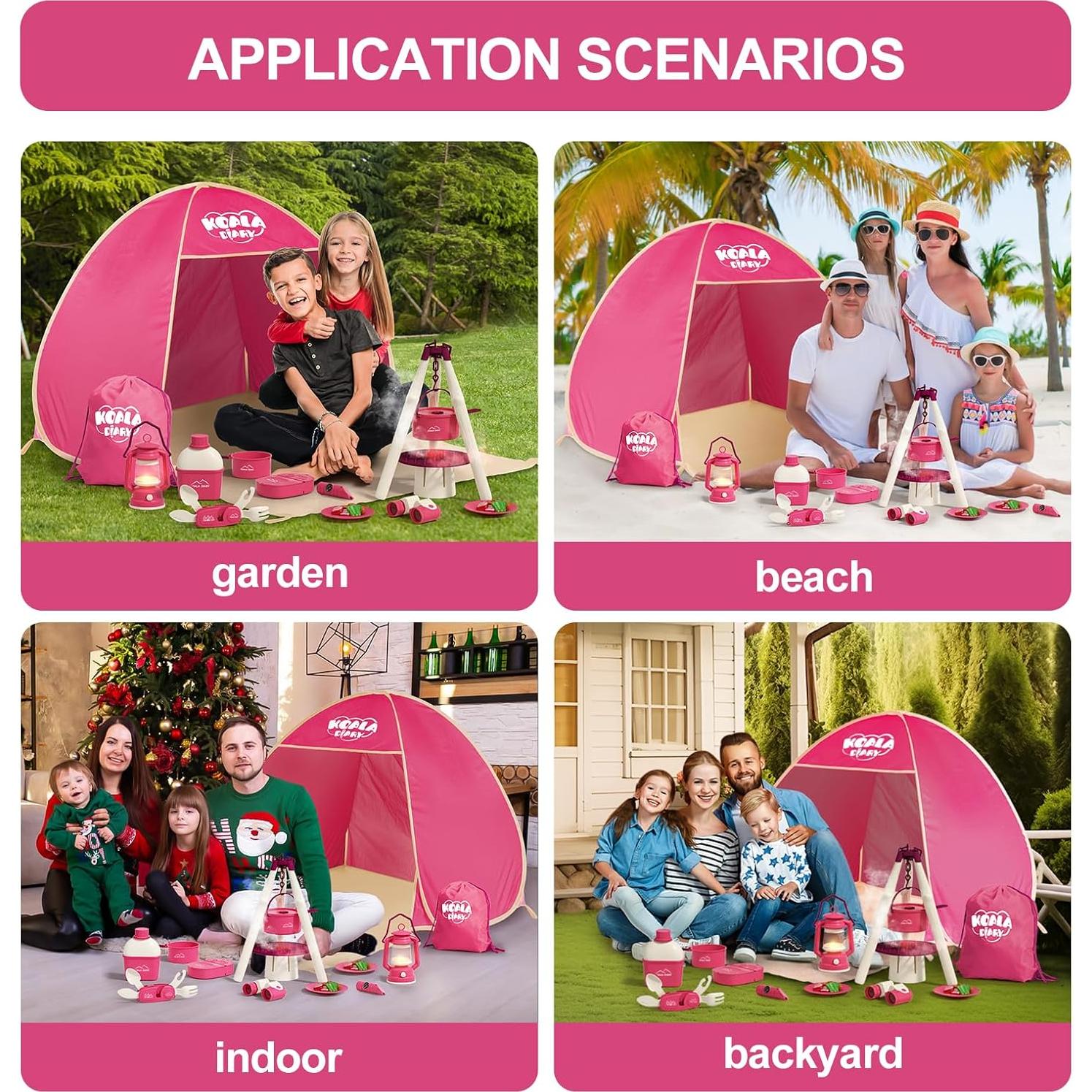 Conjunto de Juguetes de Camping KOALA DIAR - 30 Accesorios