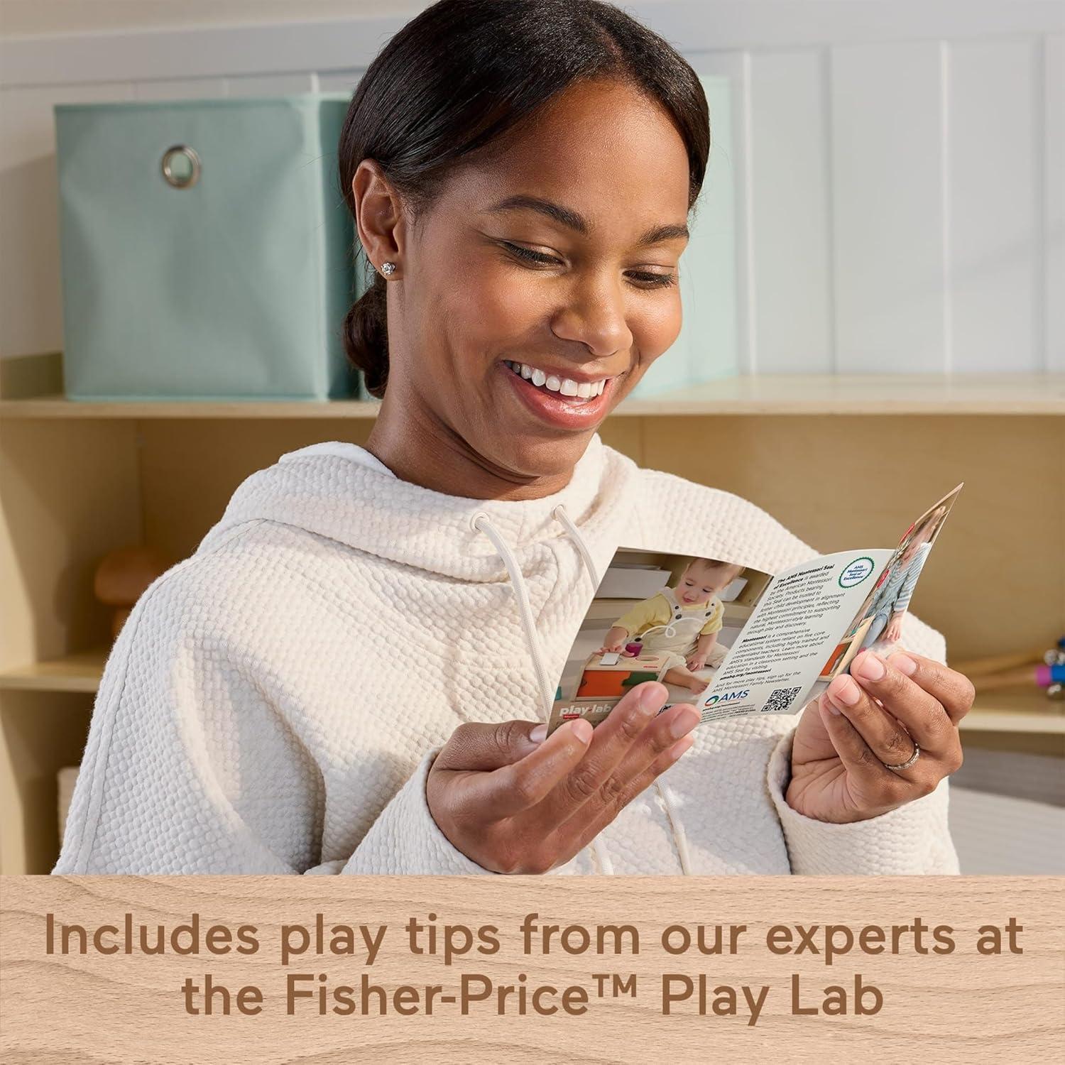 Caja de Permanencia de Objetos Fisher-Price Montessori 13x20cm