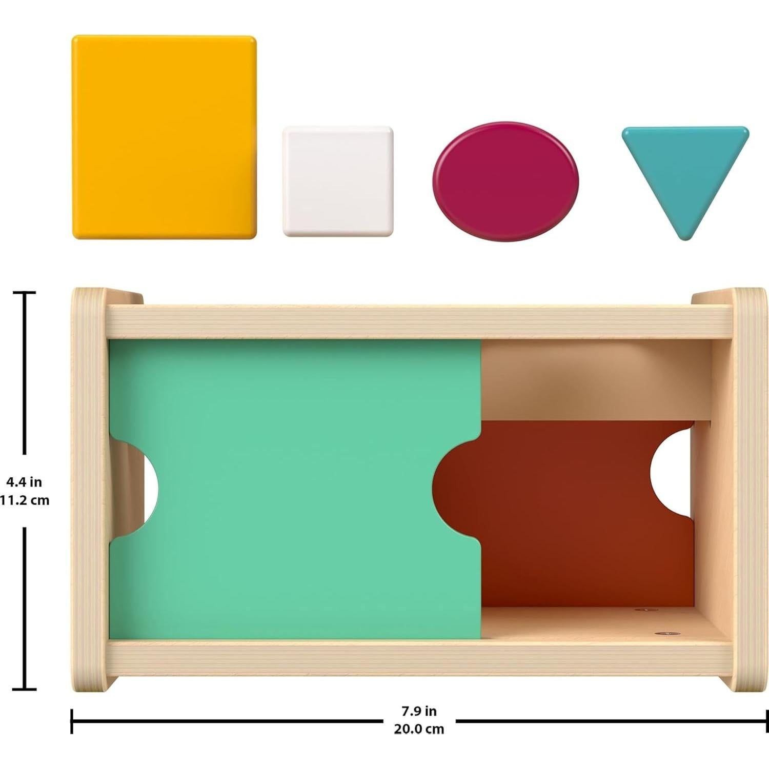 Caja de Permanencia de Objetos Fisher-Price Montessori 13x20cm