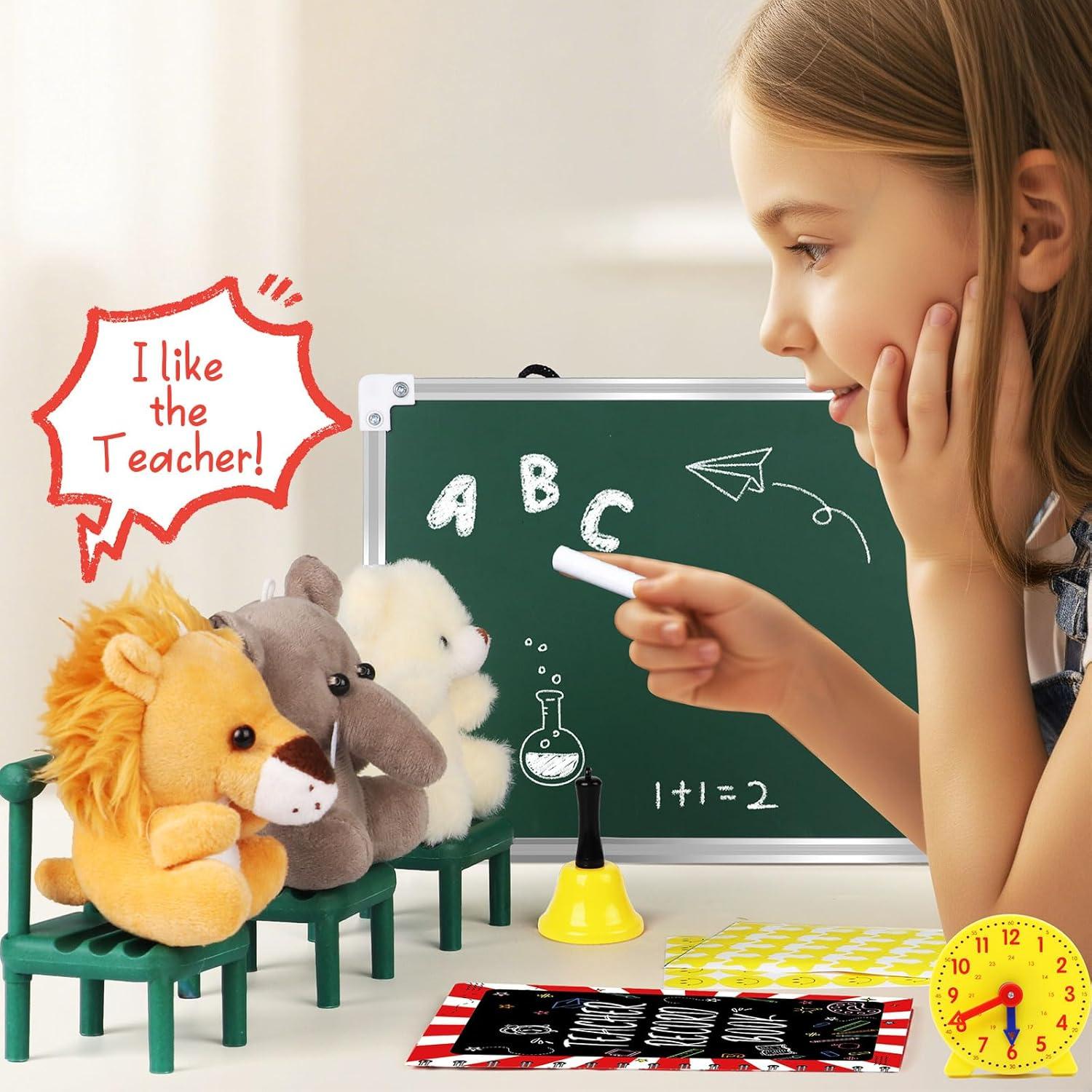 Conjunto de Juego de Rol Maestro Alritz con Muñecas y Pizarra