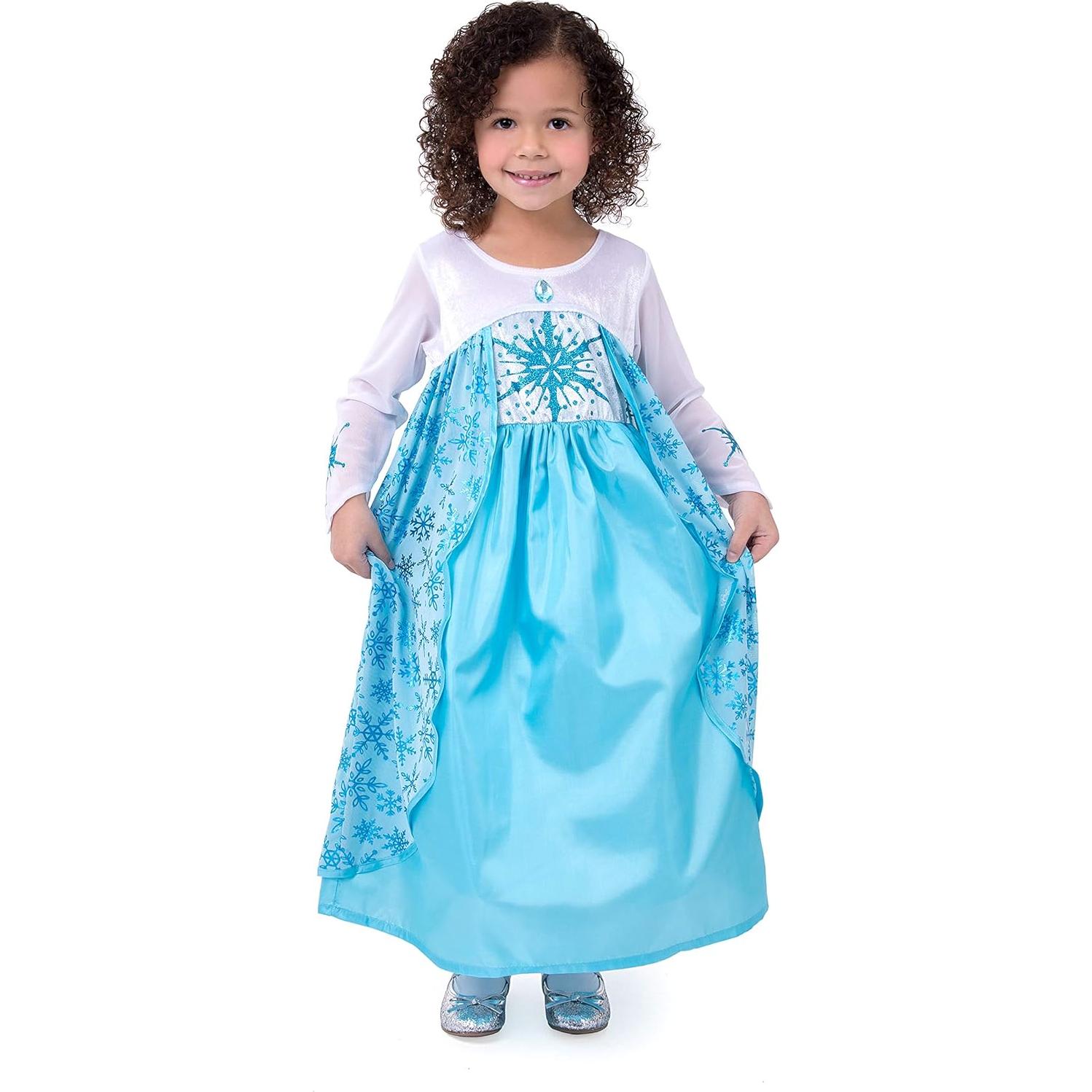 Disfraz Princesa de Hielo Little Adventures - Vestido Lavable 1-3 Años