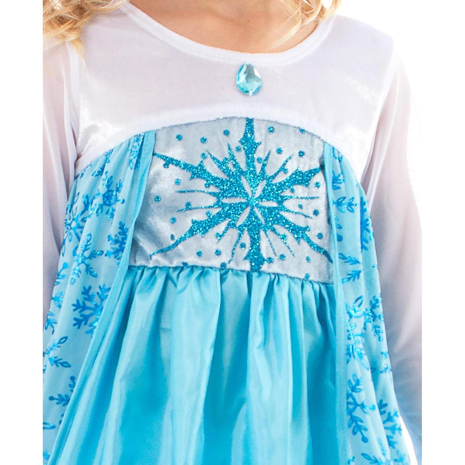 Disfraz Princesa de Hielo Little Adventures - Vestido Lavable 1-3 Años