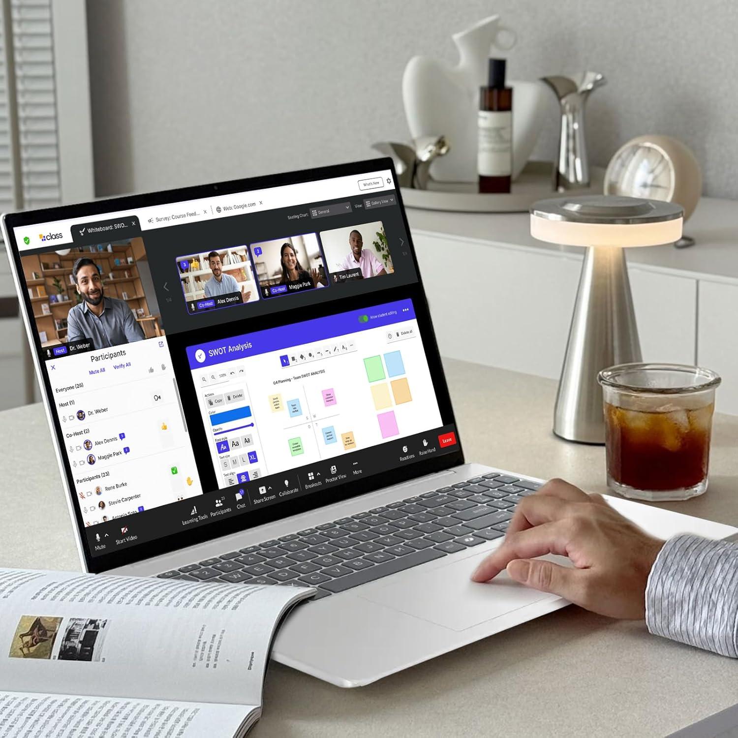 Laptop HP 15.6" Táctil - Intel i3-1315U, 64GB RAM, 2TB SSD