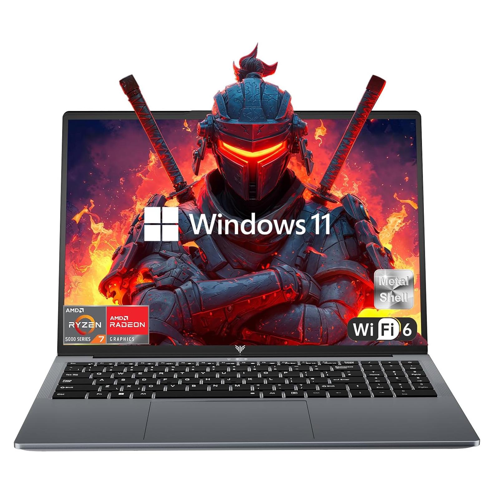 Laptop KAIGERR TX16PRO 16" AMD Ryzen 7 16GB RAM 512GB SSD