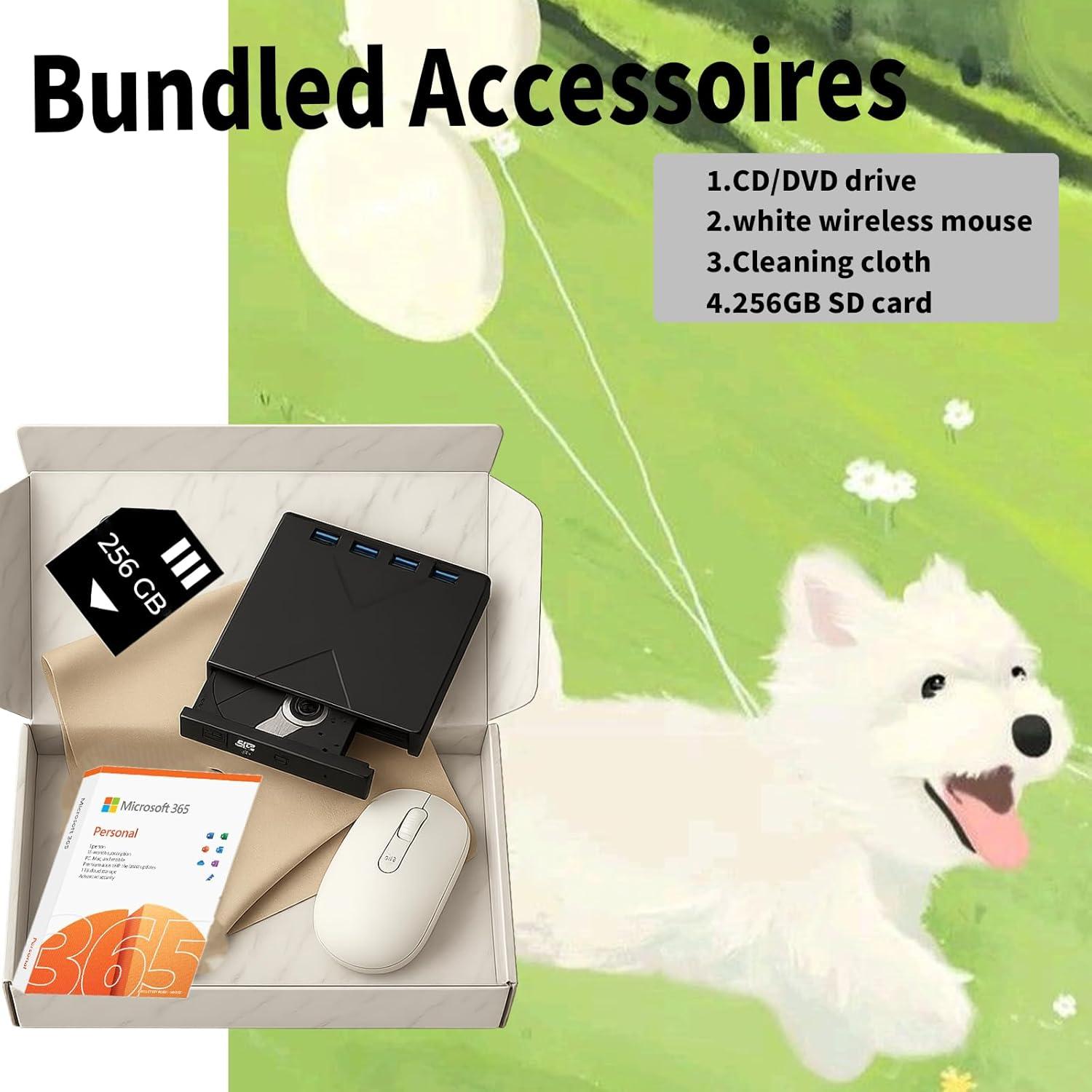 Laptop HP 14" Intel N150 16GB RAM 384GB Almacenamiento Plata