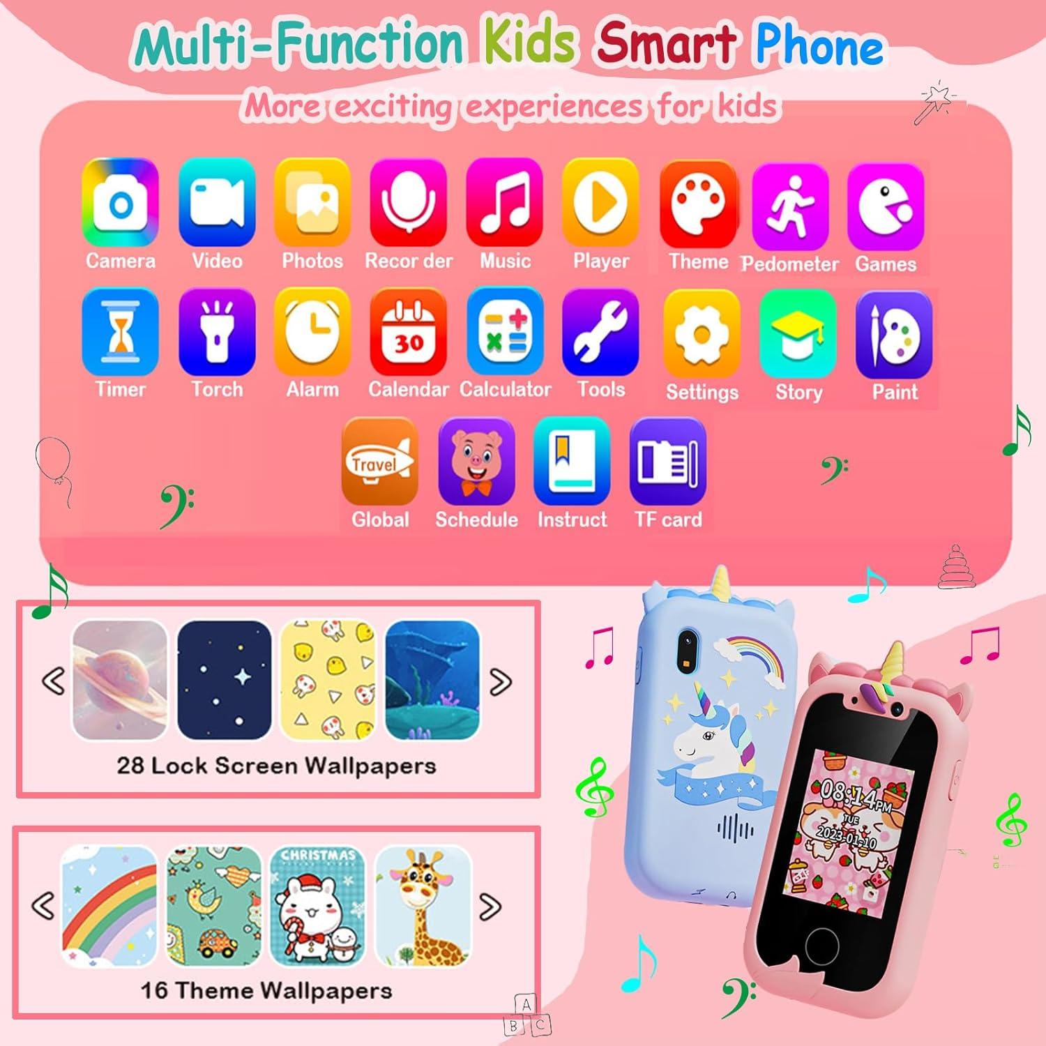 Teléfono Inteligente para Niños SOMIVOT KP06 Doble Cámara