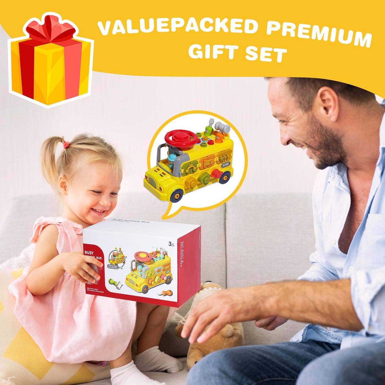 Kit de Herramientas Montessori SO&MOTOYS 53 Piezas para Niños 3-5 Años