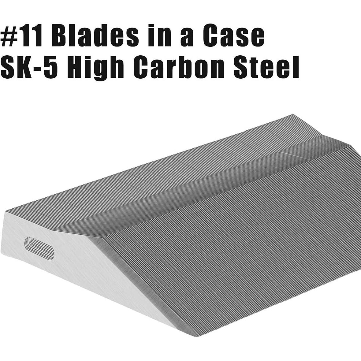 Cuchillas de Cuchillo Exacto DIYSELF #11 - 300 Piezas Acero Alto Carbono