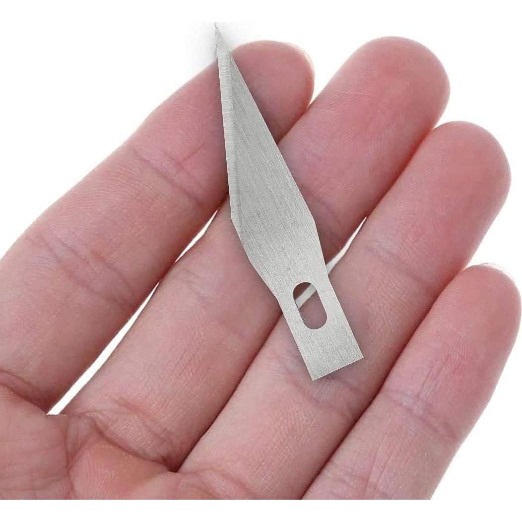 Cuchillas de Cuchillo Exacto DIYSELF #11 - 300 Piezas Acero Alto Carbono