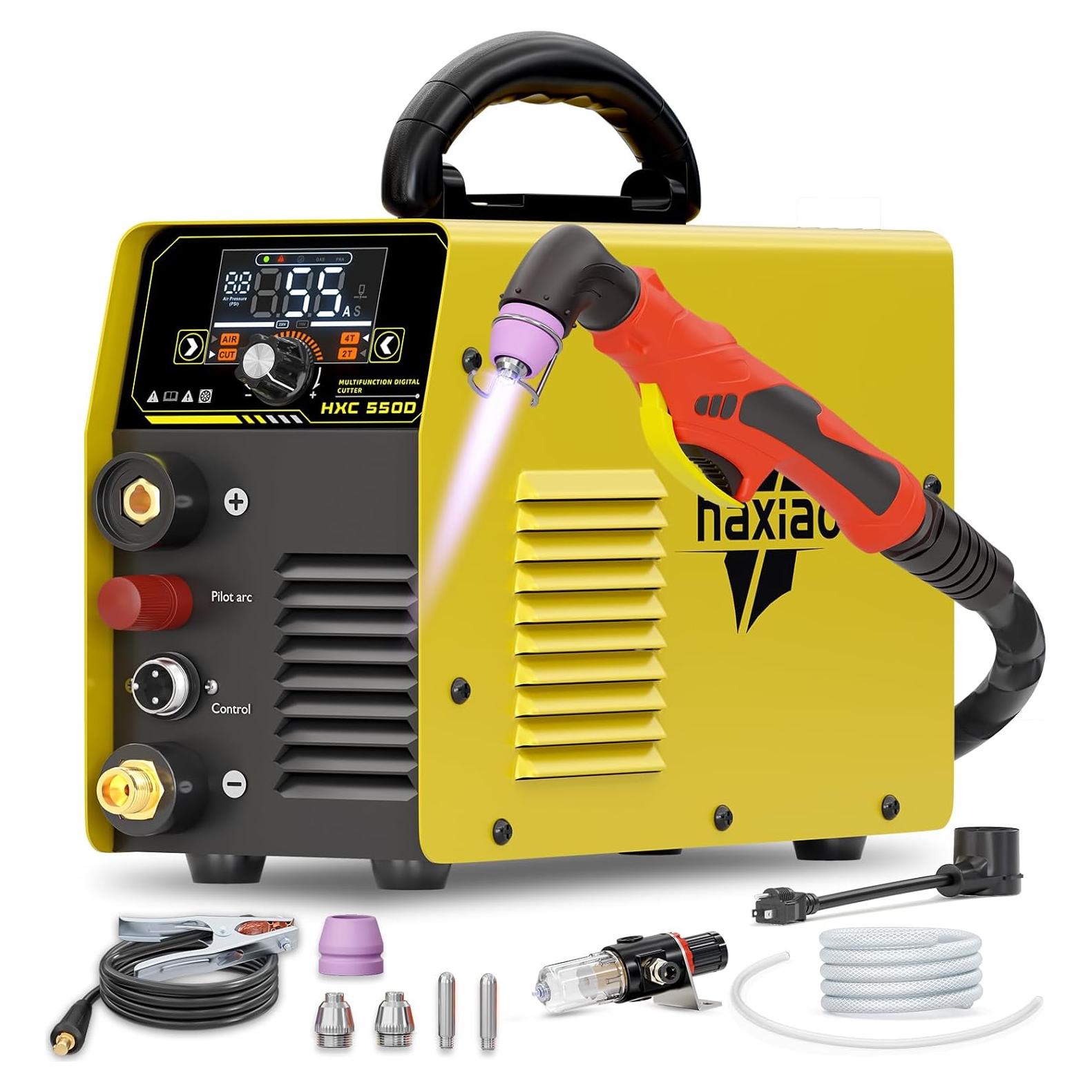 Cortadora de Plasma Haxiaoer HXC550D 55A Doble Voltaje 110V/220V