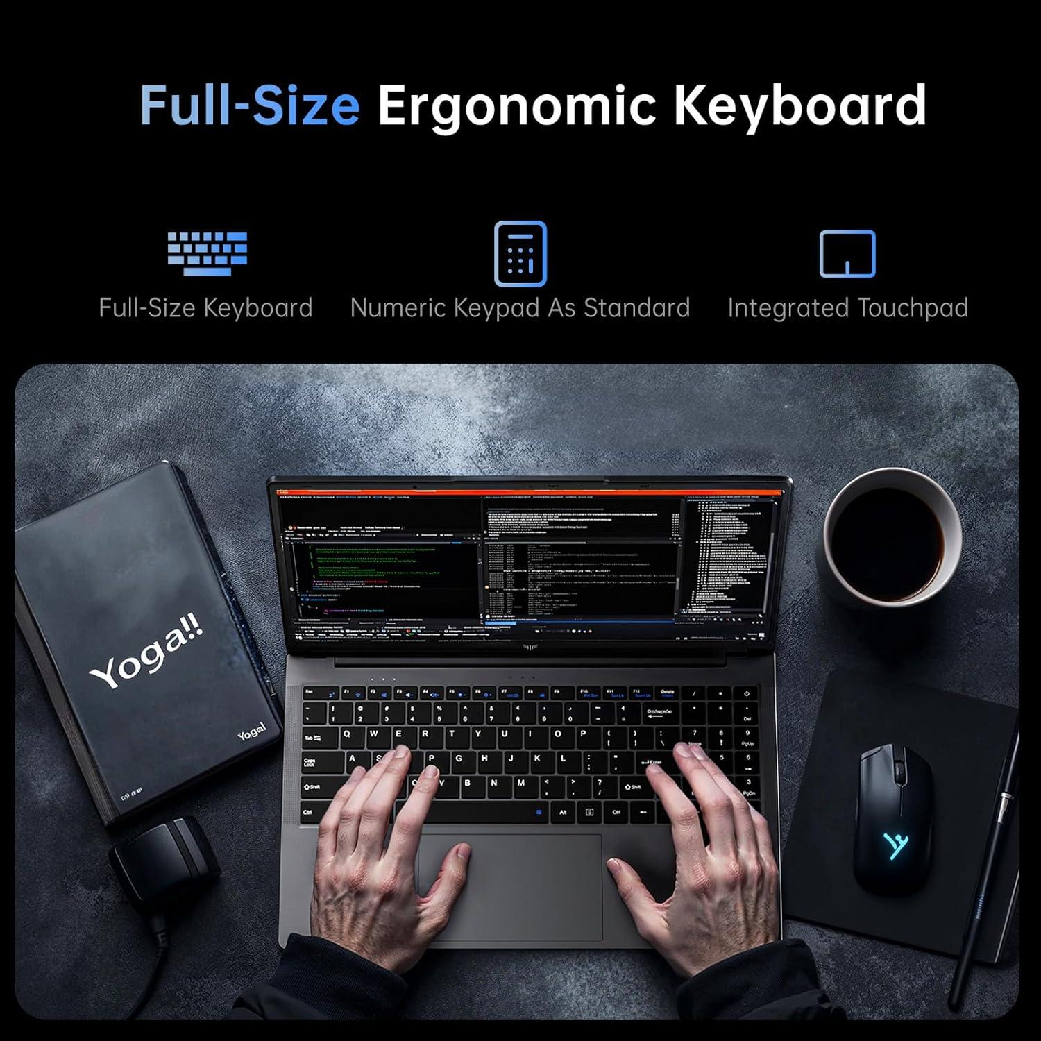 Laptop ACEMAGIC LX15, 15.6" FHD, Intel N97, 8GB RAM, 256GB SSD