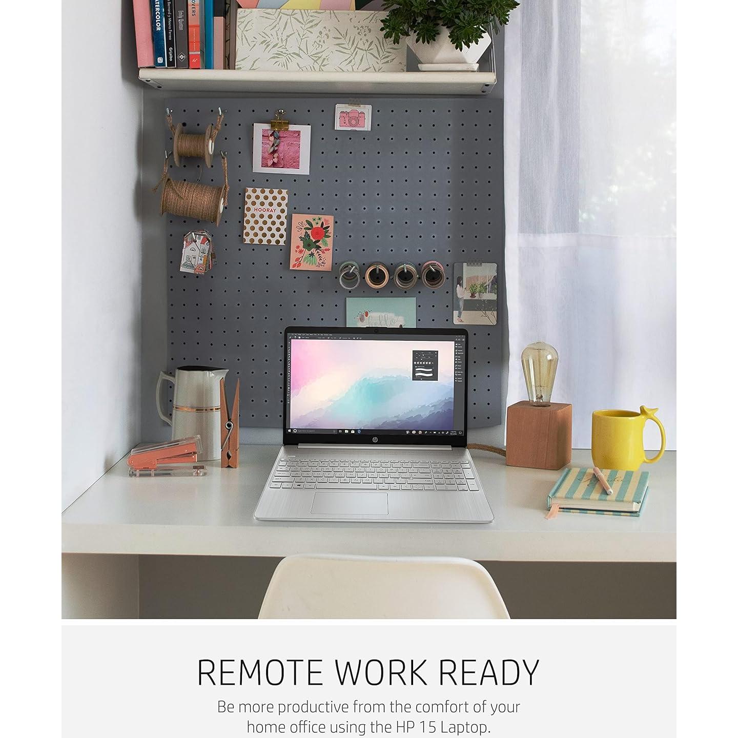 Laptop HP 15 - AMD Ryzen 3, 8GB RAM, 256GB SSD, 15.6" FHD