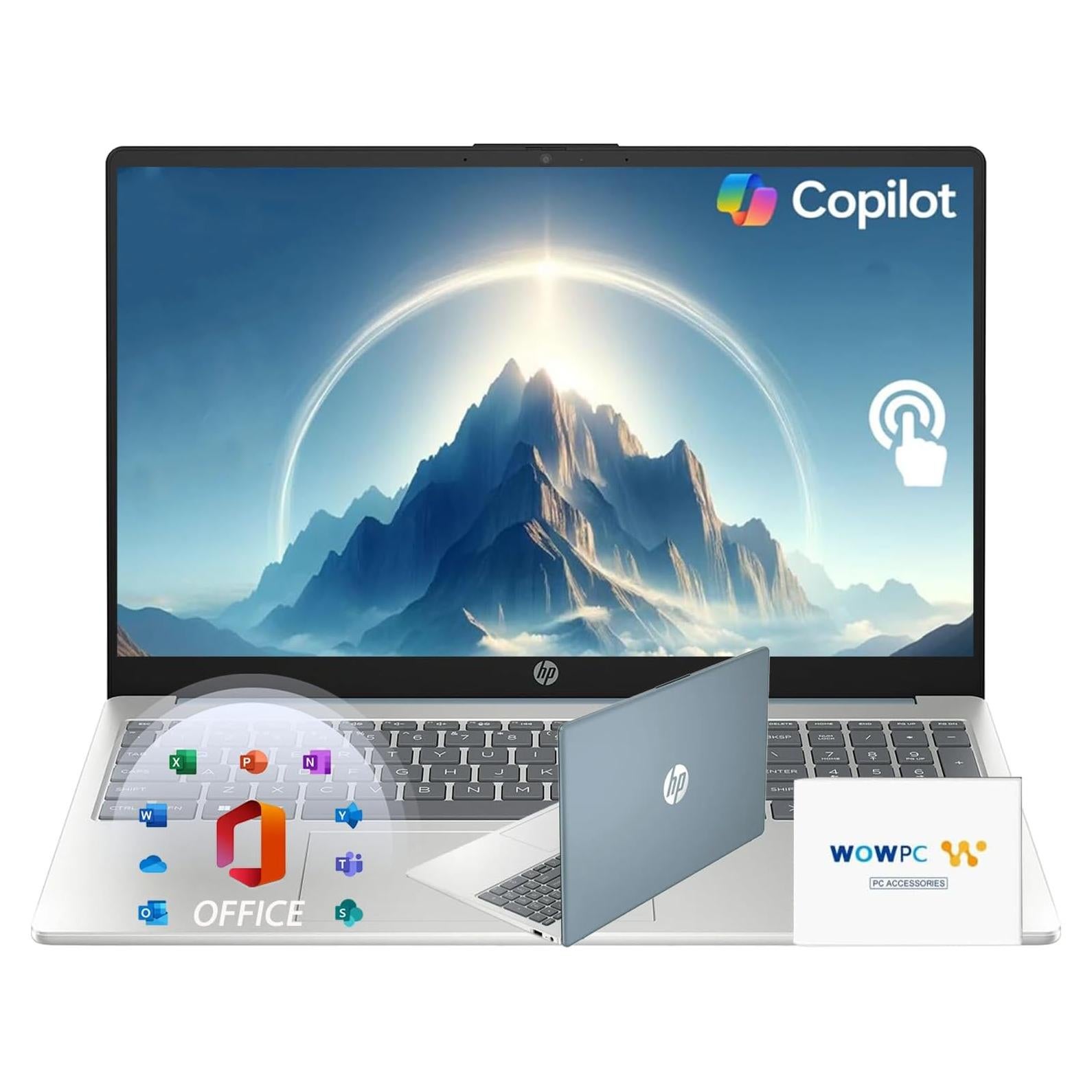 HP Pavilion 15.6" FHD Touch - Intel i3, 16GB RAM, 1TB SSD