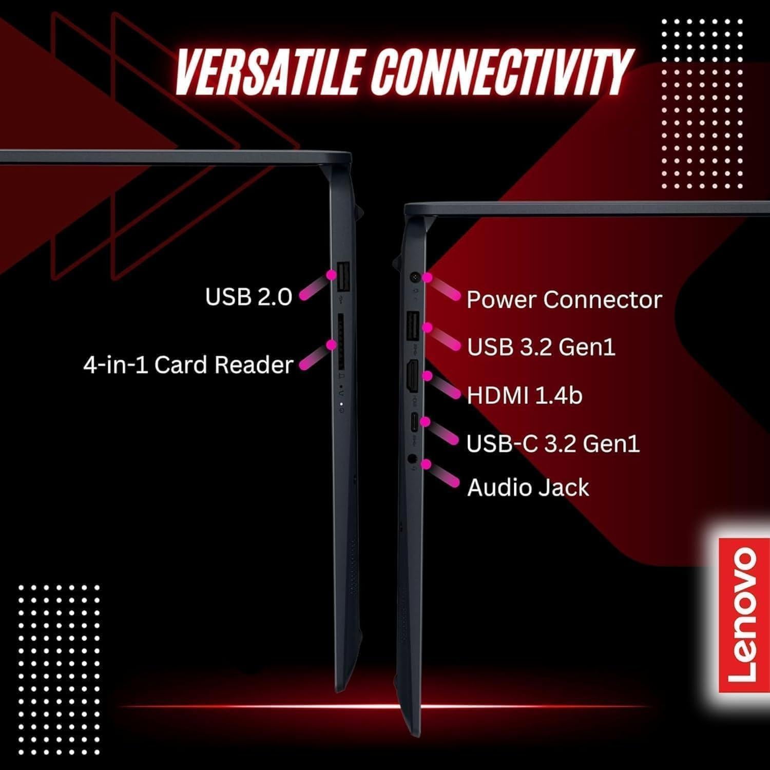 Laptop Lenovo IdeaPad 15.6" Intel Celeron 12GB RAM 128GB eMMC
