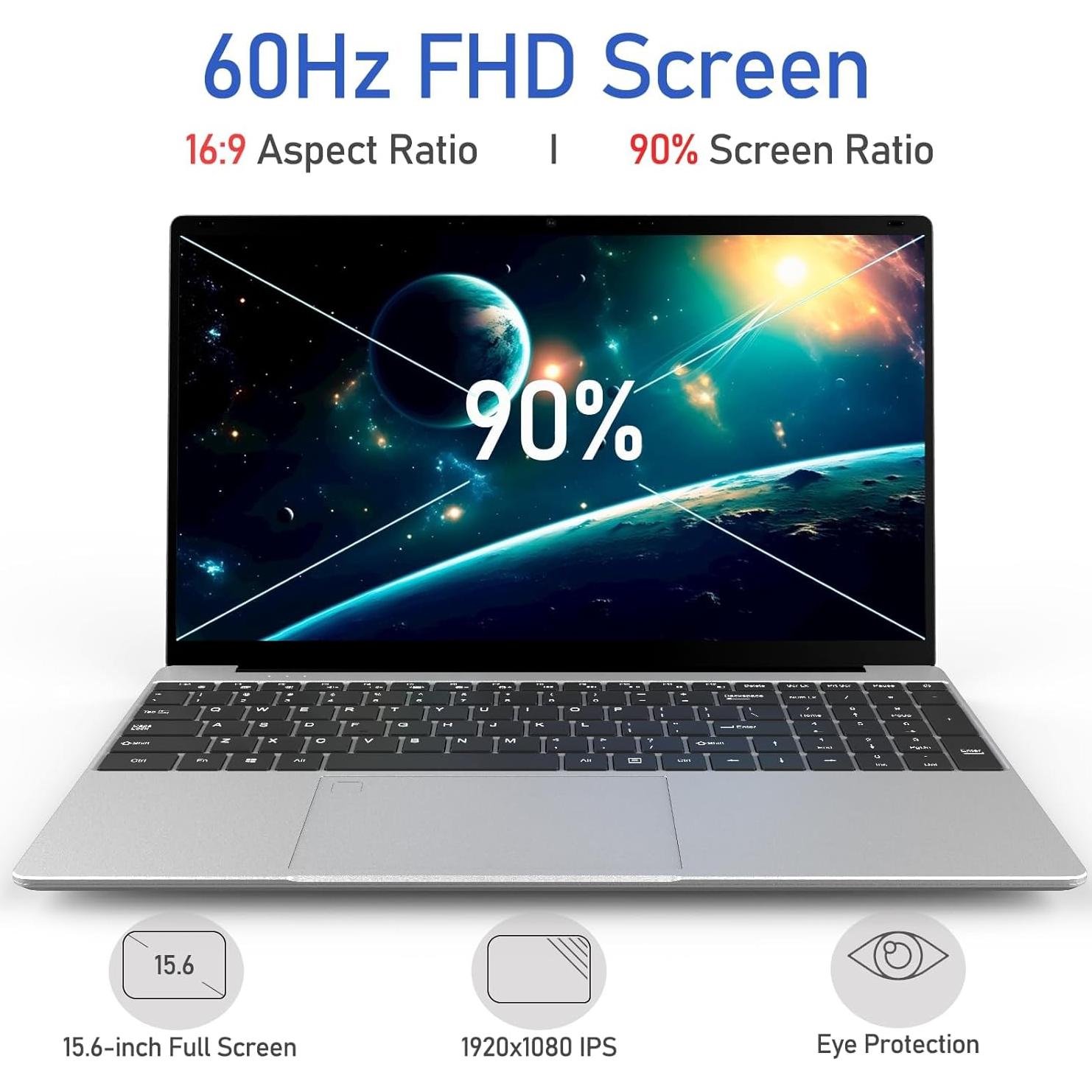 Portátil MTWZMM 15.6" FHD, Celeron N5095, 8GB RAM, 256GB SSD