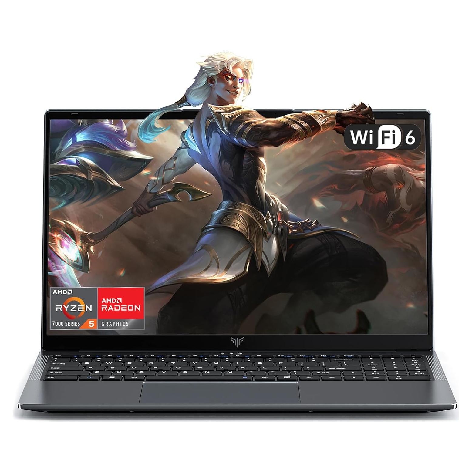 Computadora portátil MALLRACE Ryzen 5 16GB 512GB SSD 15.6" FHD