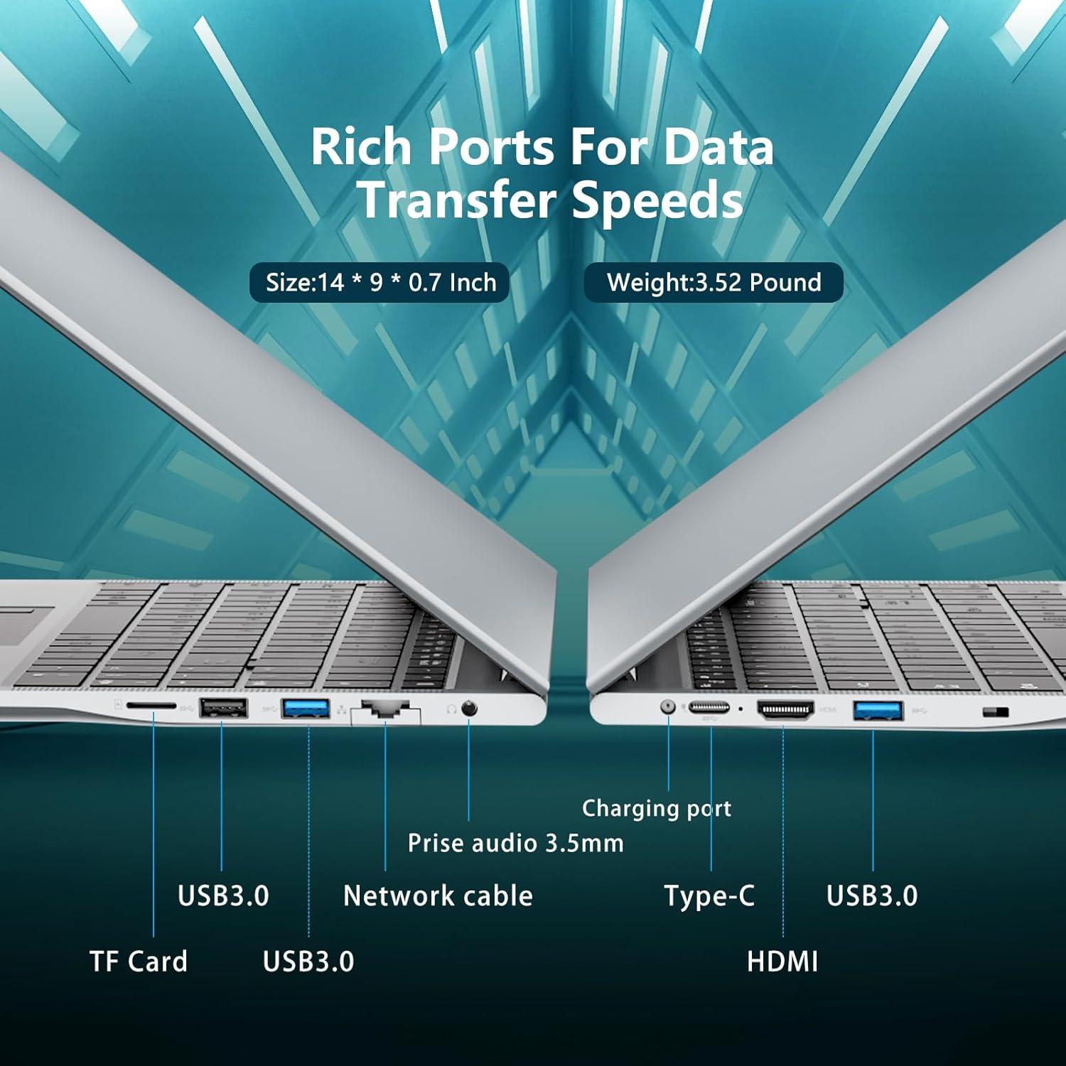 Laptop DUNHOO A4 PRO I9-11900H 32GB RAM 1TB SSD 15.6 FHD