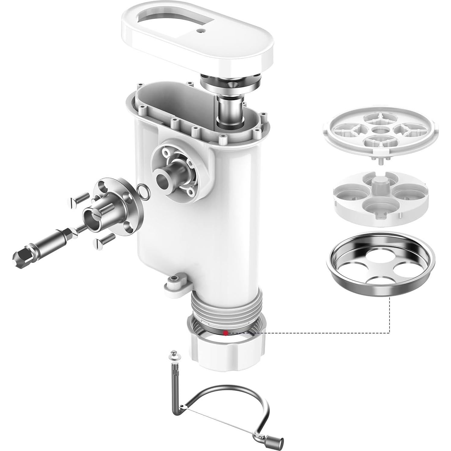 Accesorio de Pasta Kitchenaid KassunKoch 5 Discos Automático