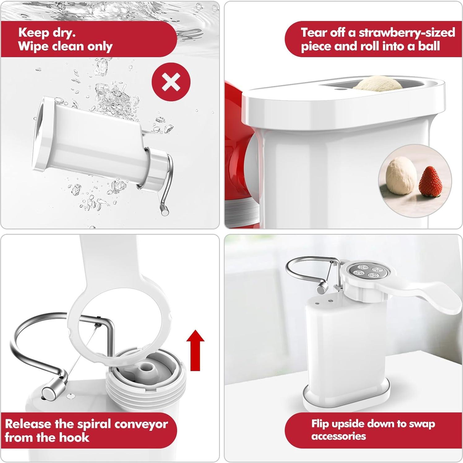 Accesorio de Pasta Kitchenaid KassunKoch 5 Discos Automático