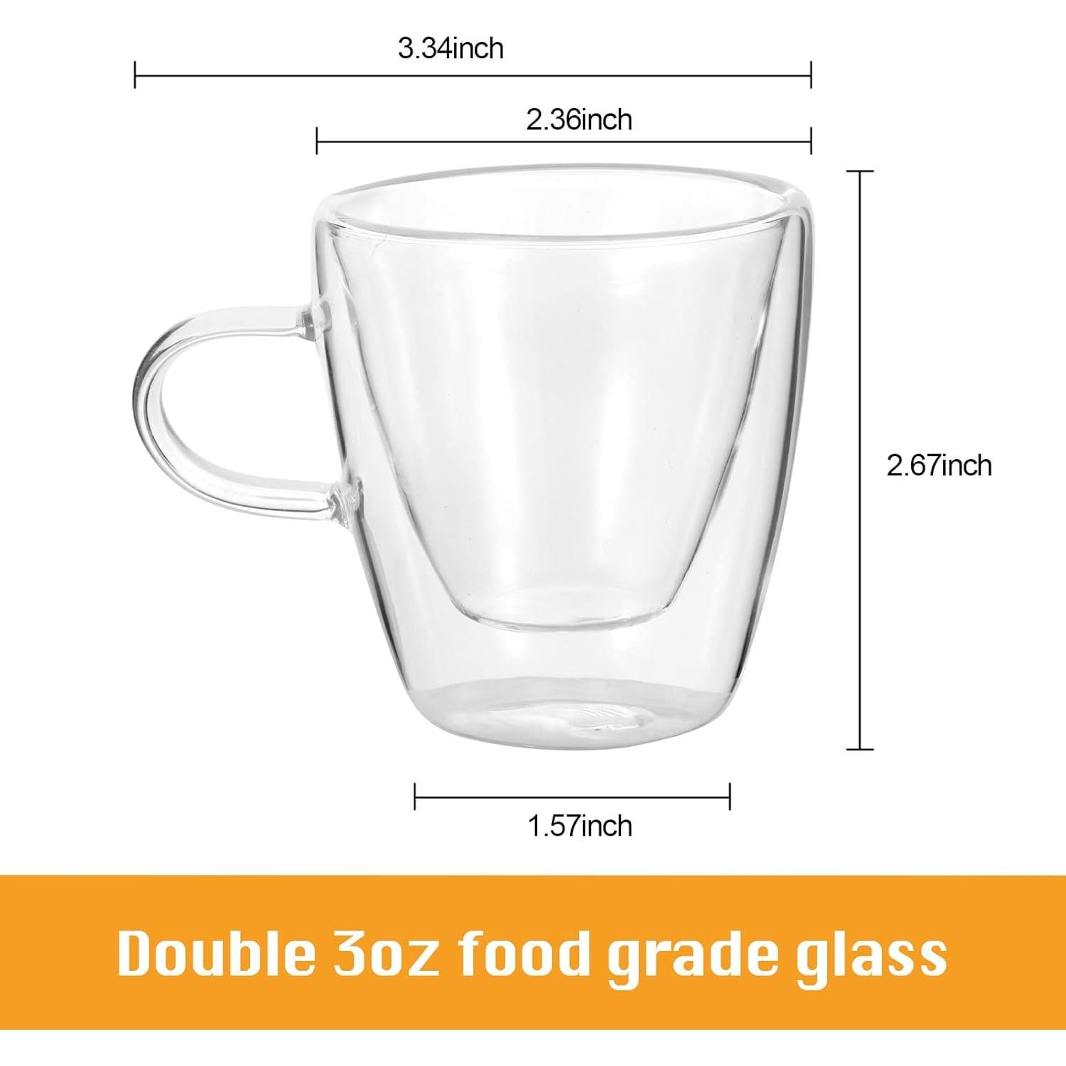 Cafetera Moka MVPLUE Mini Express + Taza Doble Pared 3oz