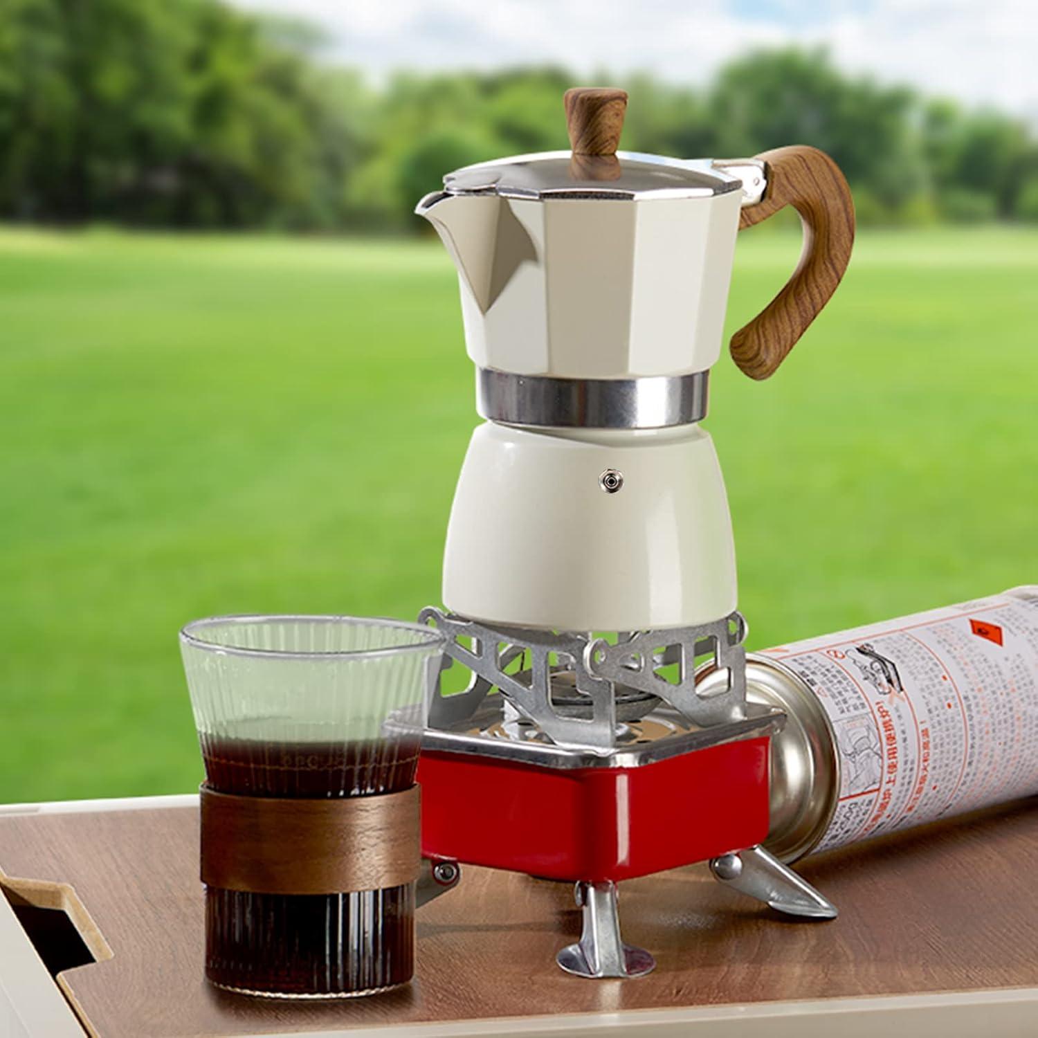 Cafetera Moka Conyee 3 Tazas 150 ml Manual para Estufa