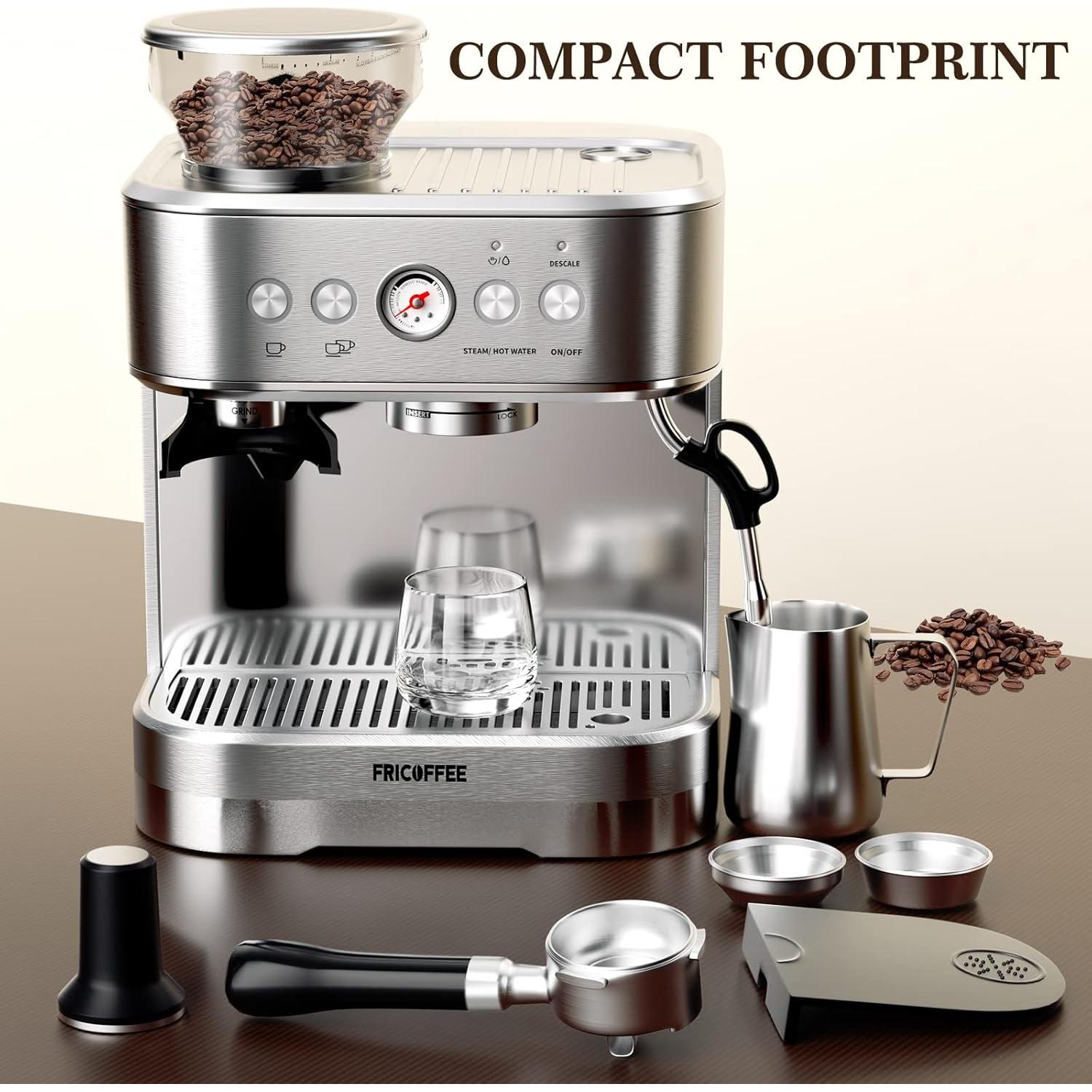 Máquina de Espresso Fricoffee FCKFCJ-281SRUS3 Acero Inoxidable