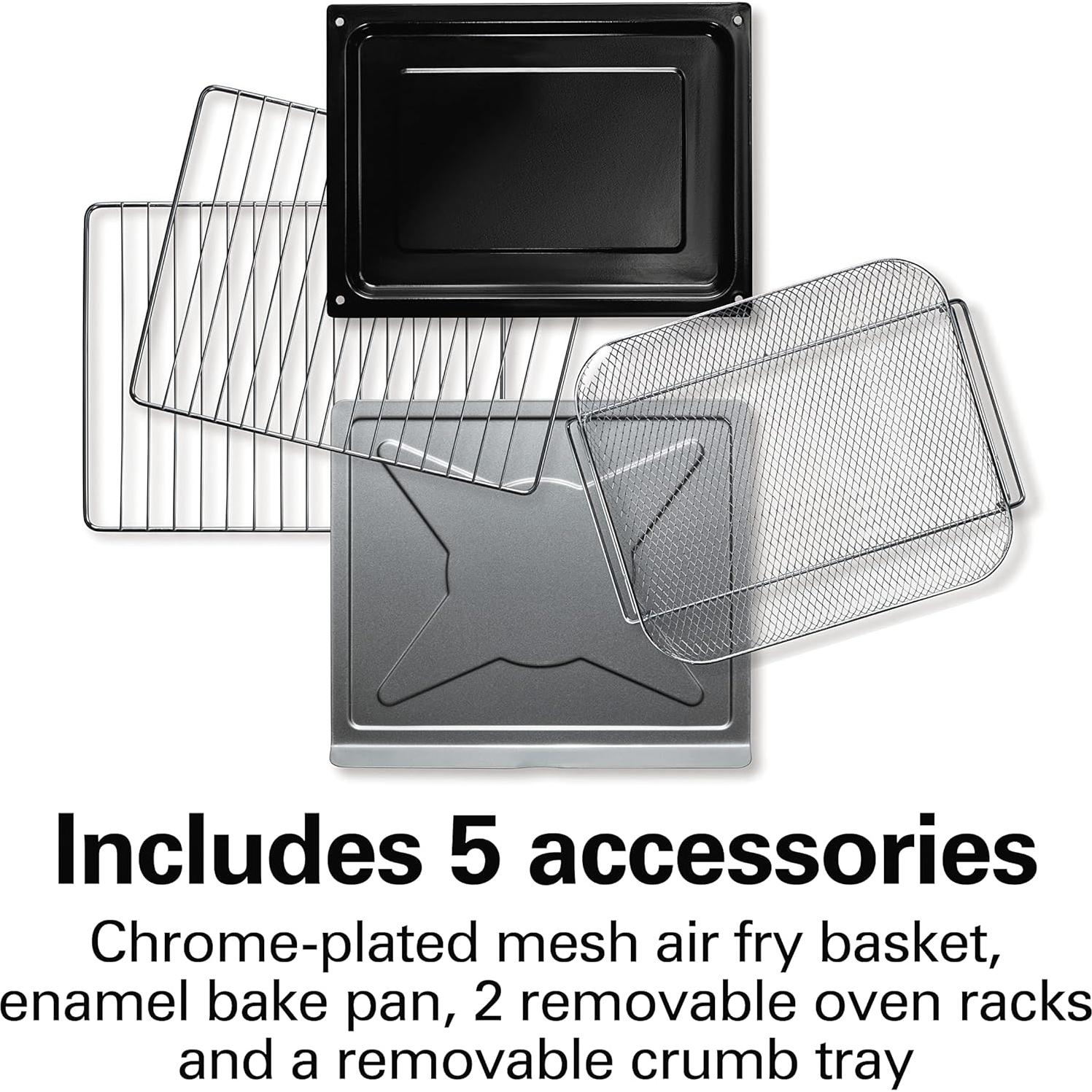 Horno de Aire Digital Hamilton Beach 31390 XL 1800W 6 en 1