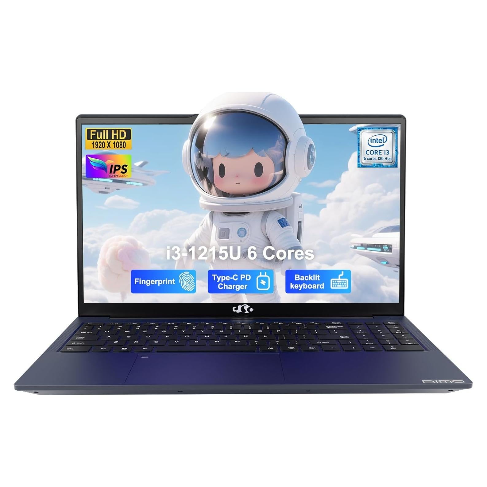 Laptop NIMO 15.6" FHD Intel i3-1215U 8GB RAM 256GB SSD