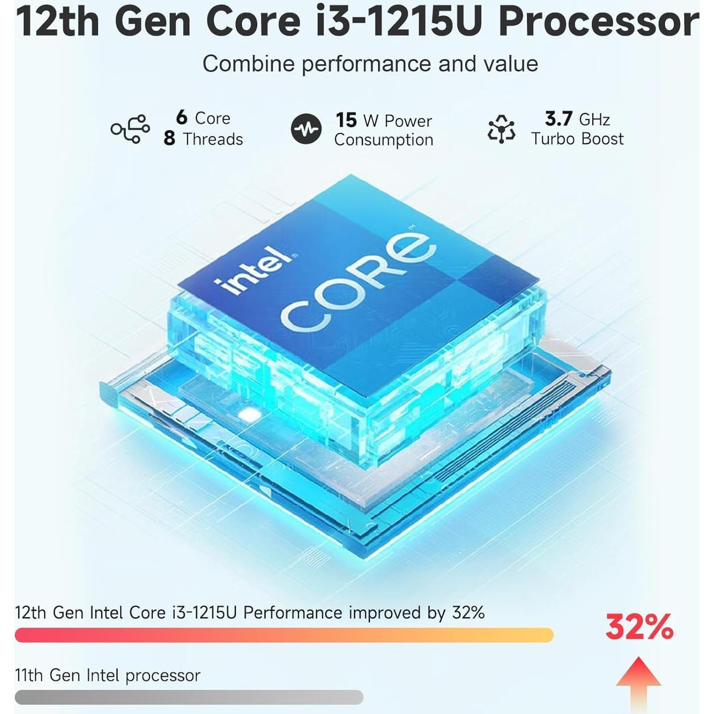 Laptop NIMO 15.6" FHD Intel i3-1215U 8GB RAM 256GB SSD